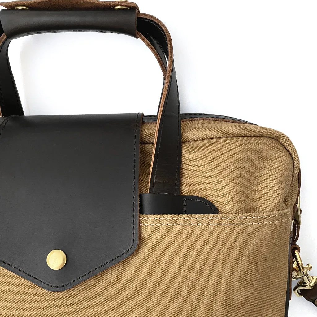 Adventure Series Explorer Canvas & Leather Briefcase