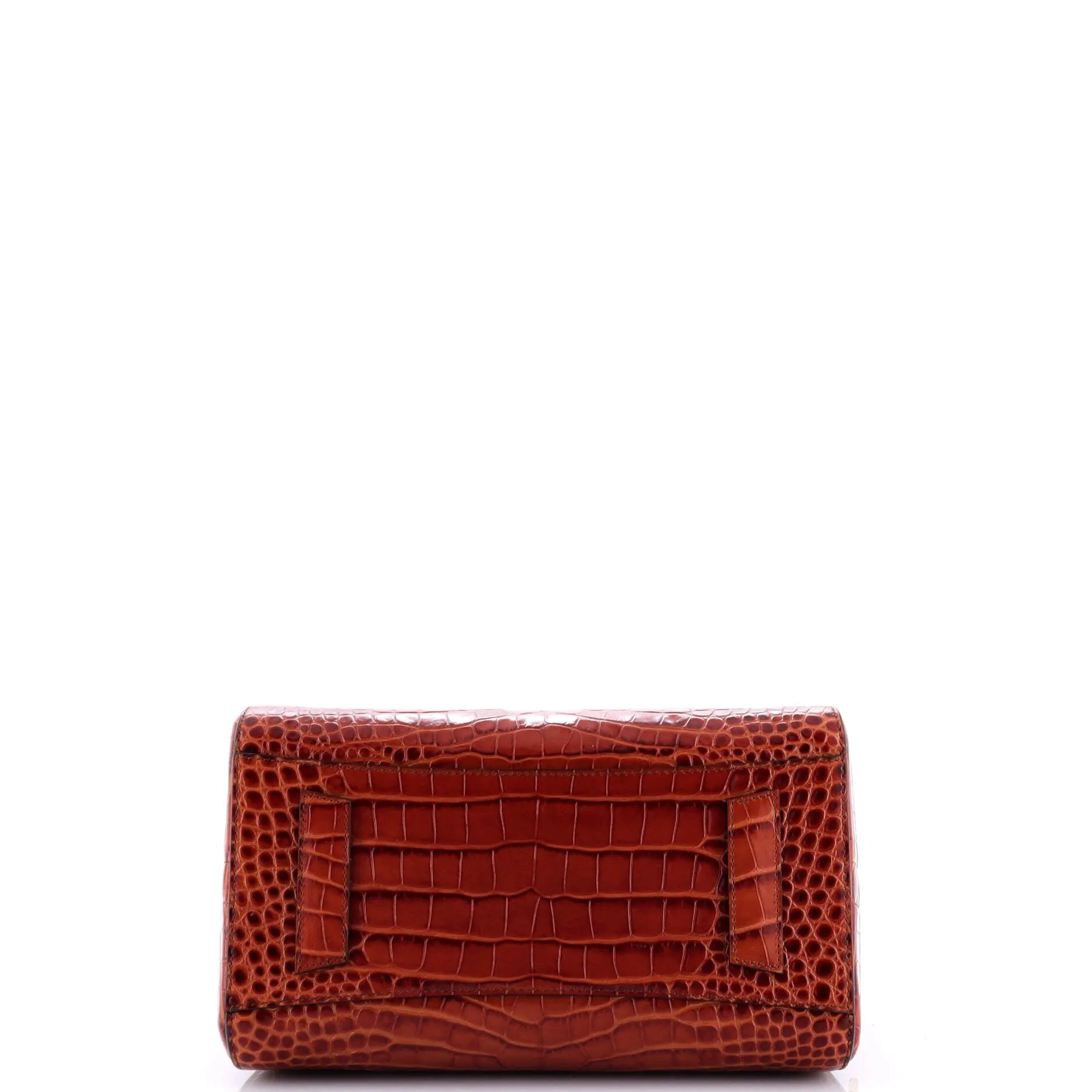 Antigona Bag Crocodile Embossed Leather Small
