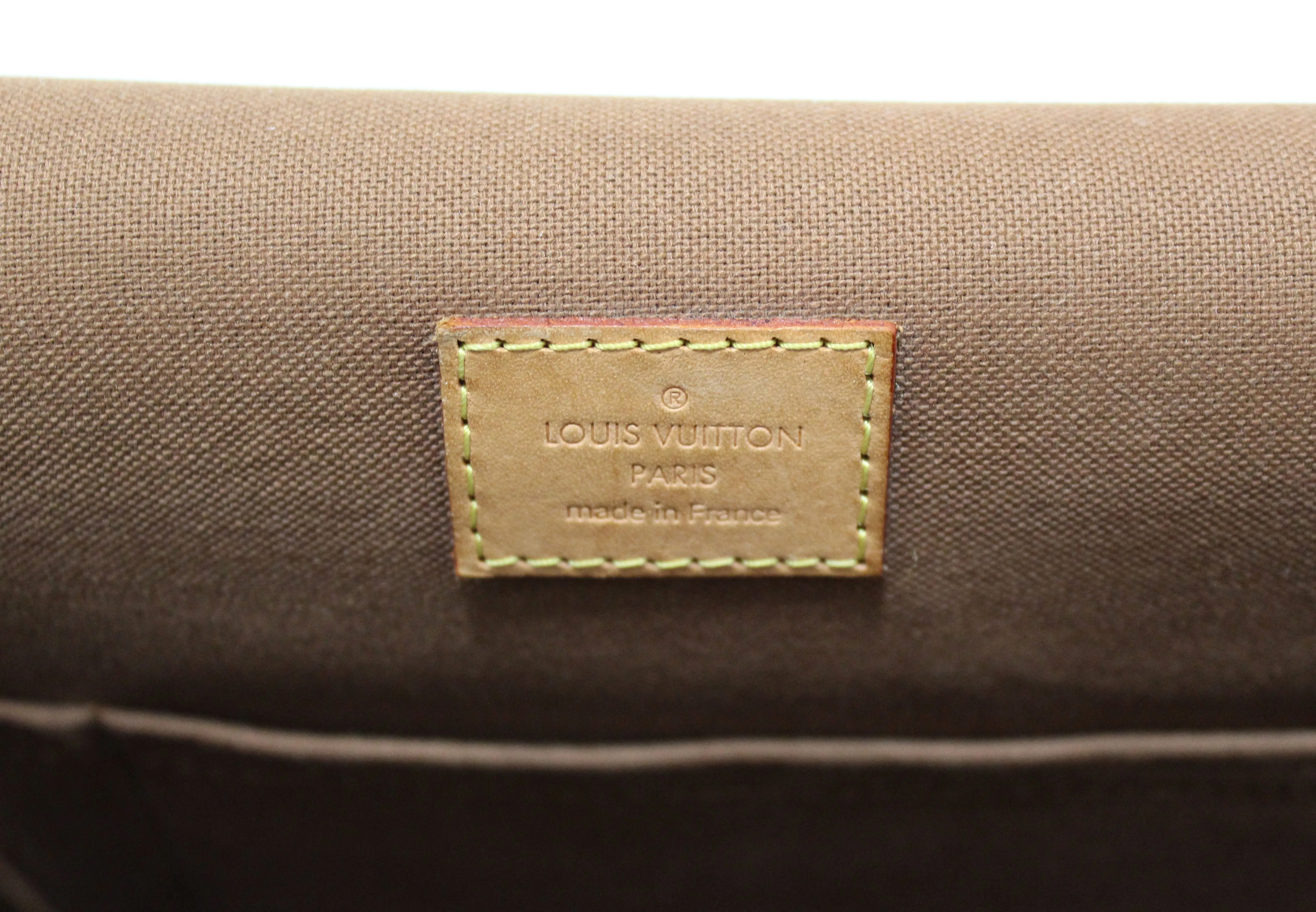 Authentic Louis Vuitton Classic Monogram Bosphore GM Messenger Bag