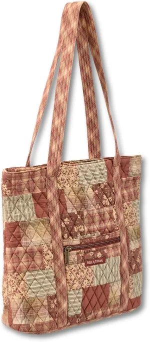 Bella Taylor Large Tote | Lightweight Quilted Fabric Tote Bags for Women