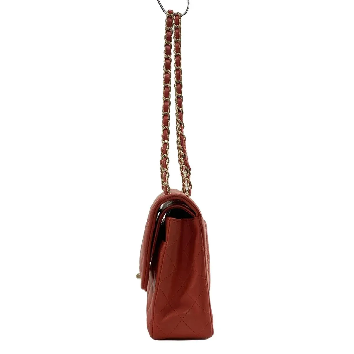 Chanel Classic red  timeless flap bag