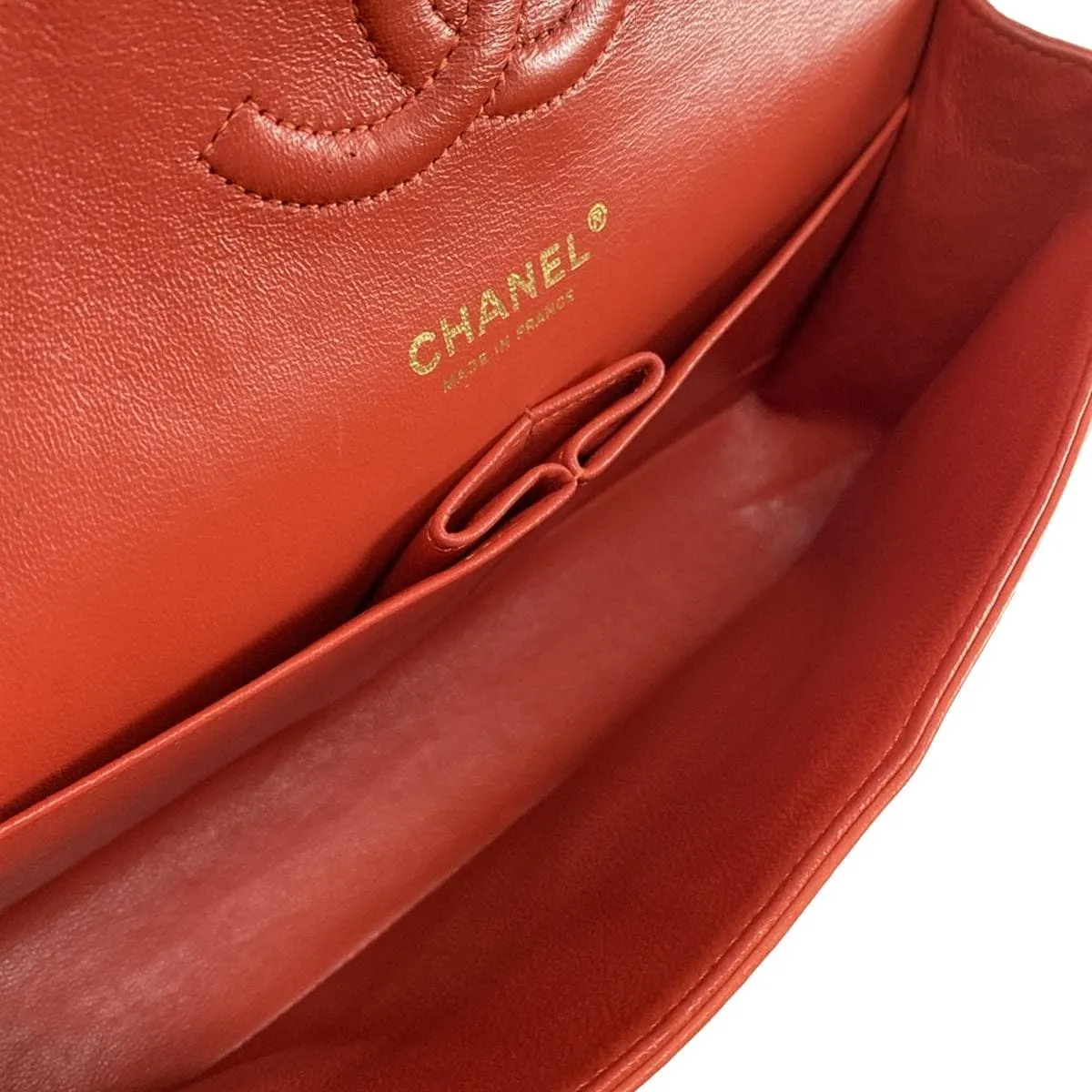 Chanel Classic red  timeless flap bag