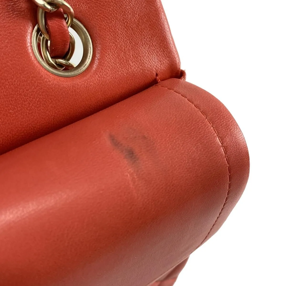 Chanel Classic red  timeless flap bag