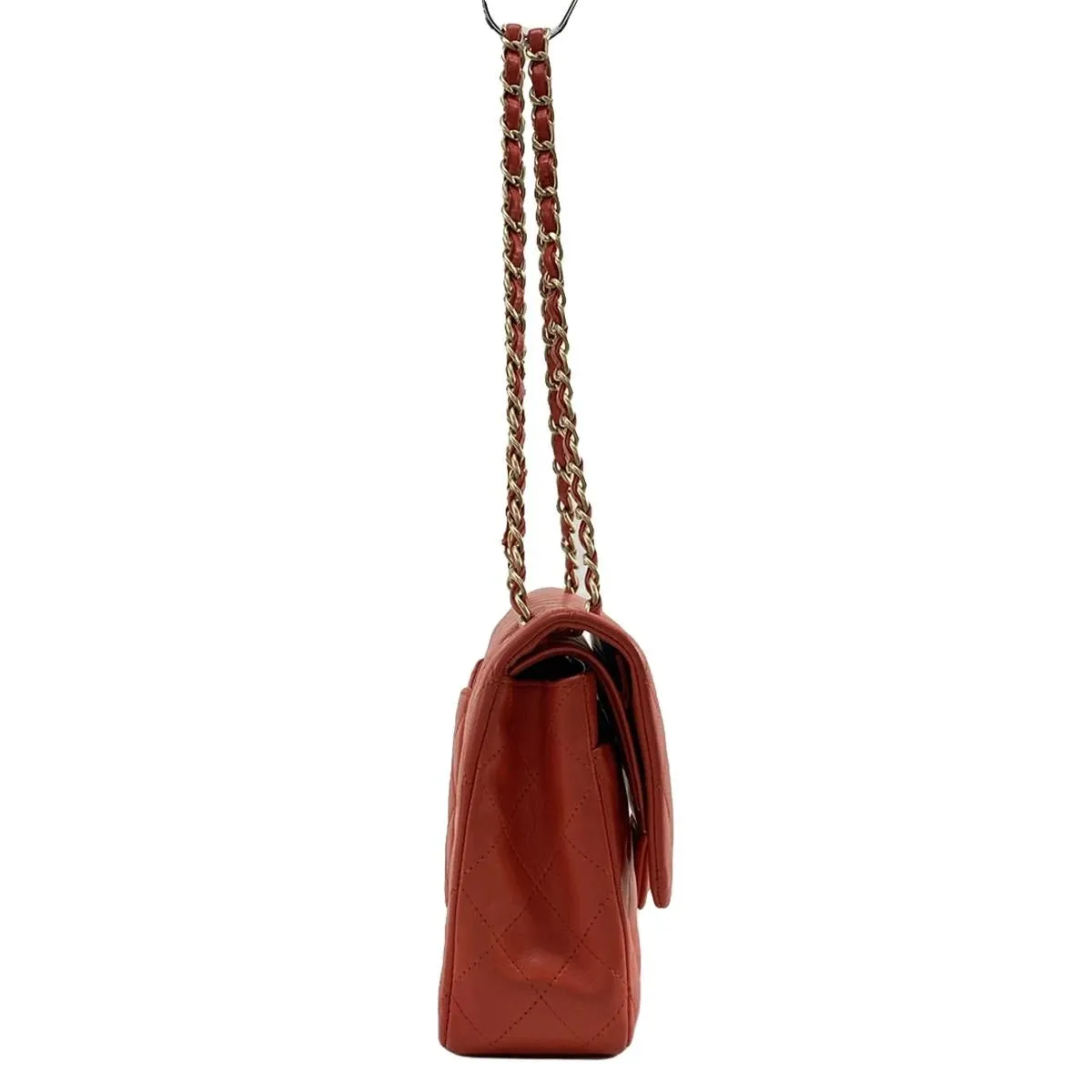 Chanel Classic red  timeless flap bag