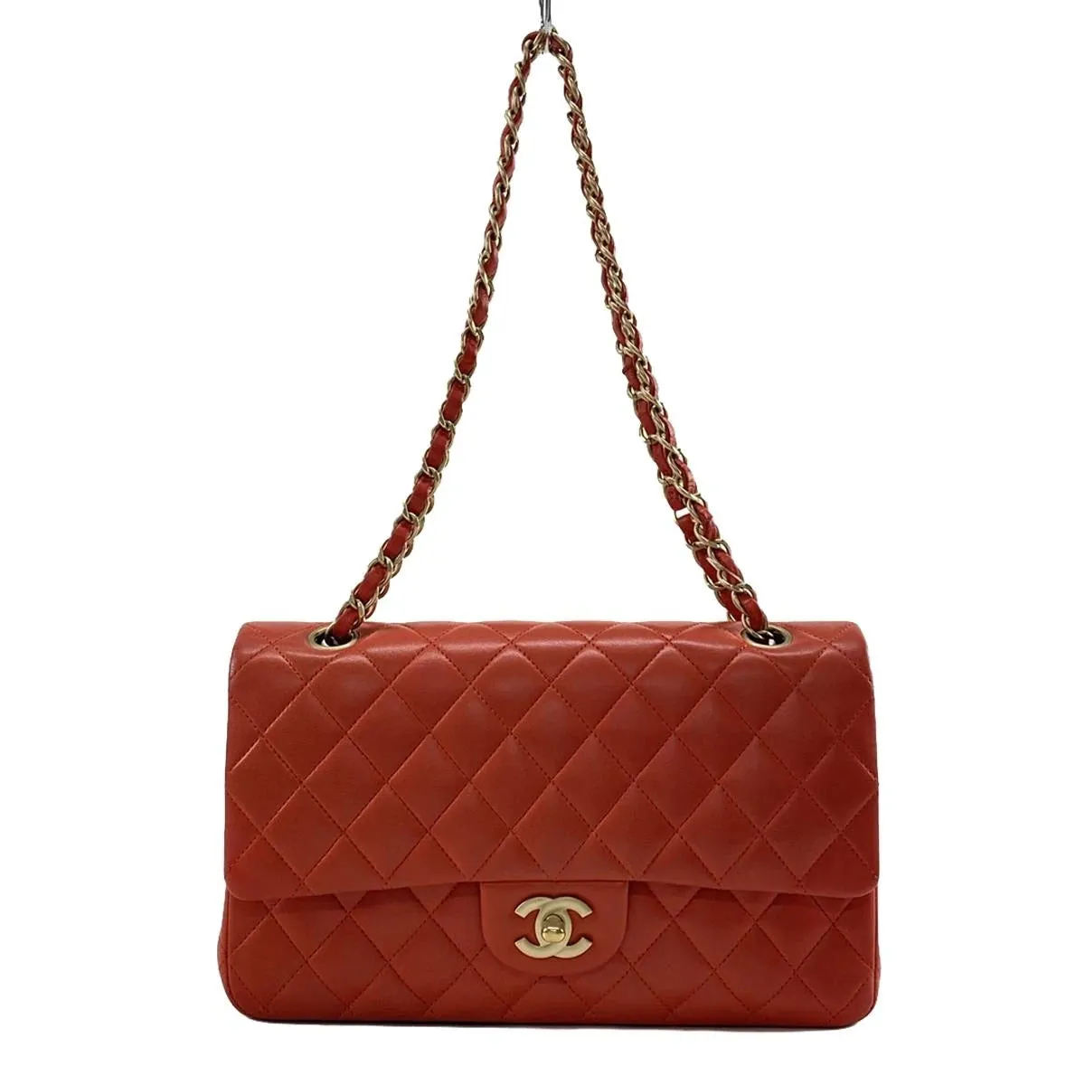 Chanel Classic red  timeless flap bag
