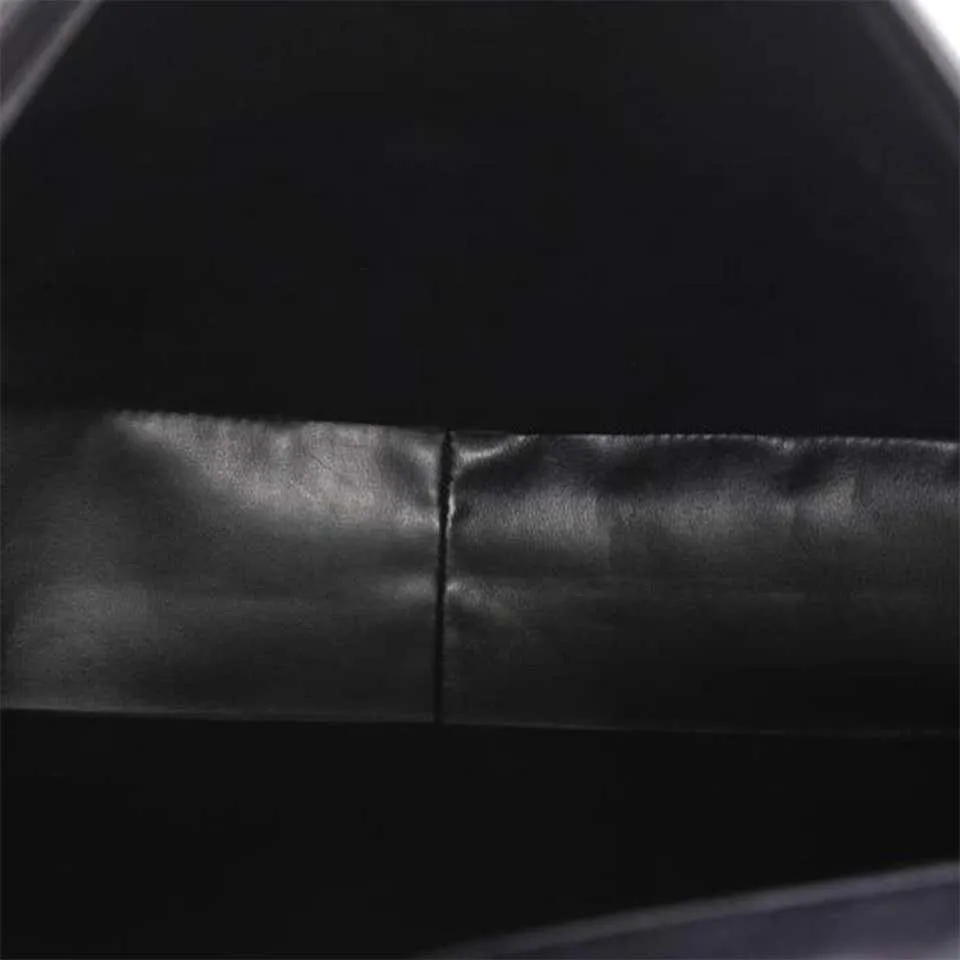 Chanel In The Classic Flap Vintage Large Business Shoulder Briefcase Black Bag