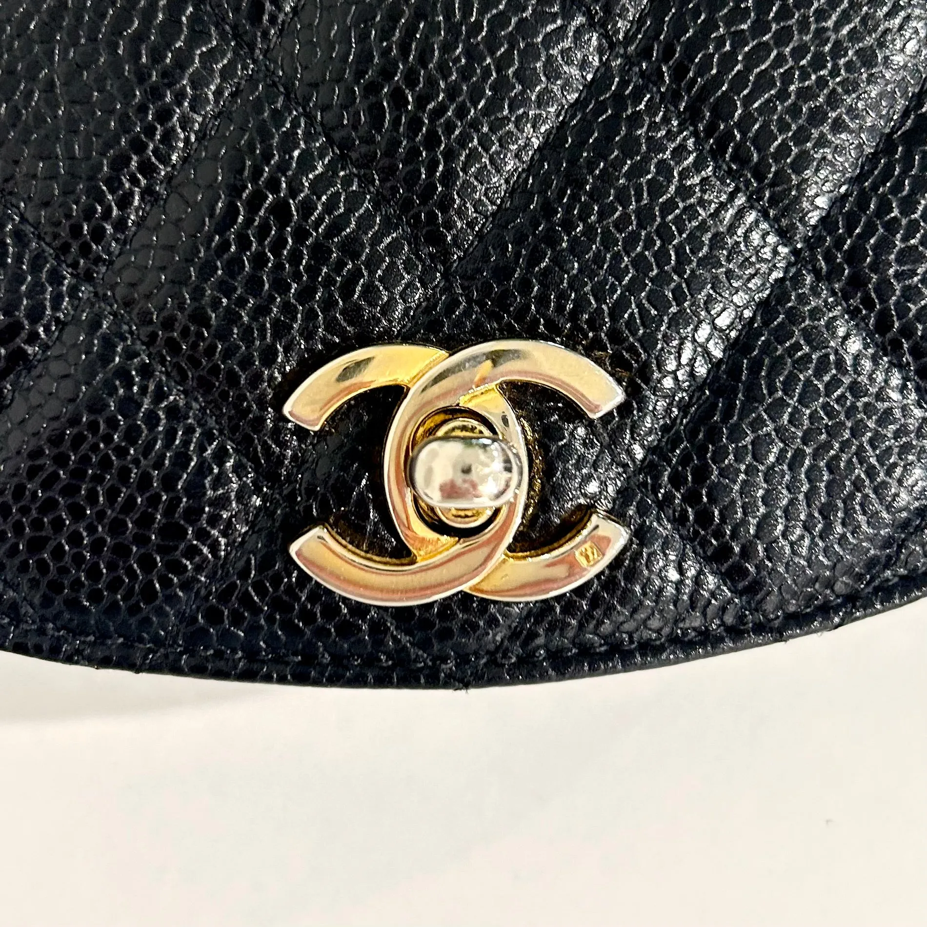 Chanel Vintage Black Belt Bag