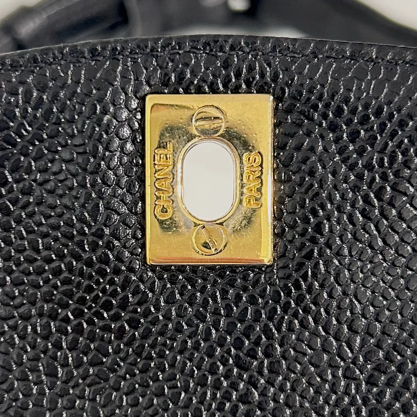 Chanel Vintage Black Belt Bag
