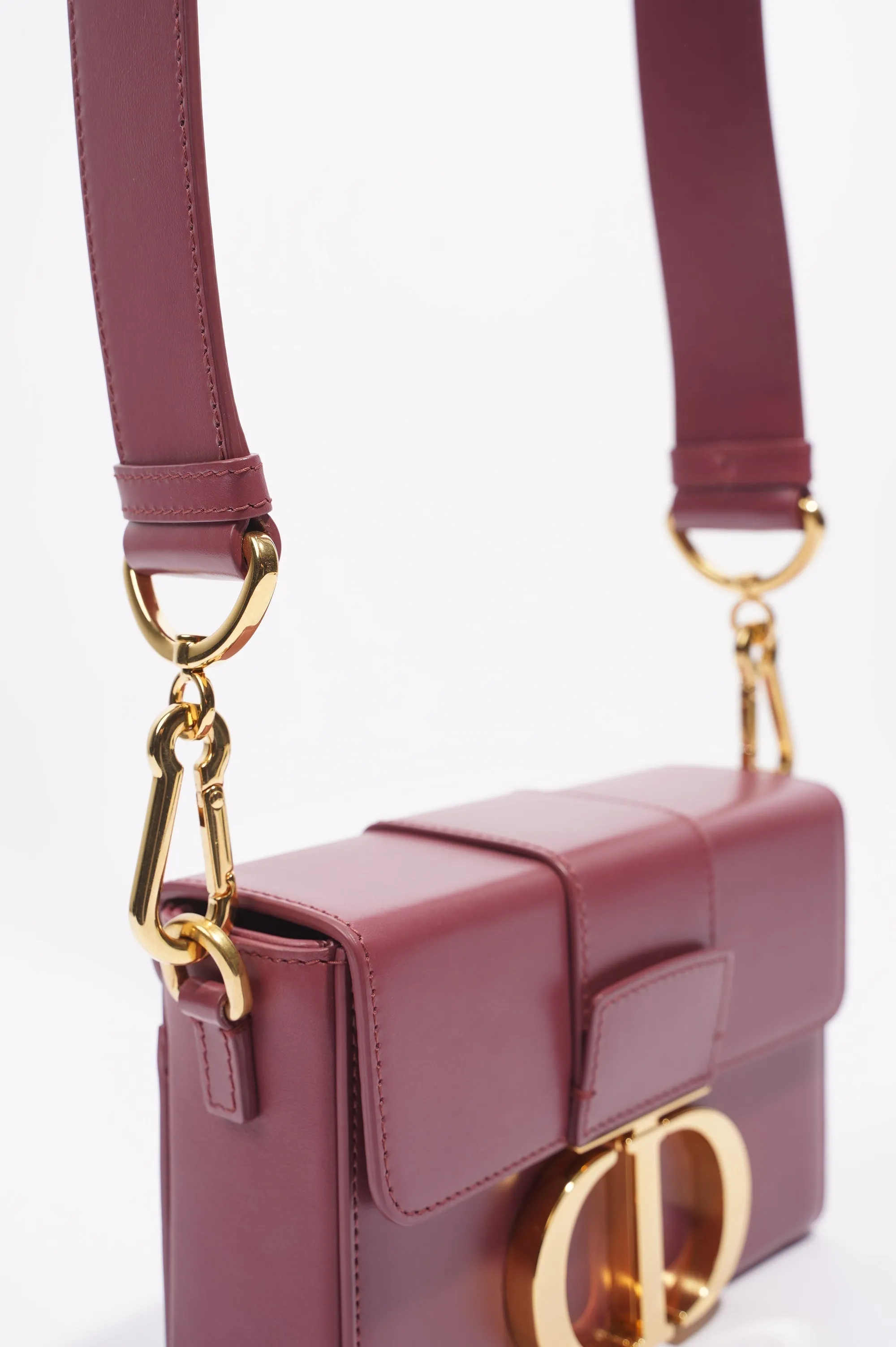 Christian Dior 30 Motaigne Box Bag Grape Leather