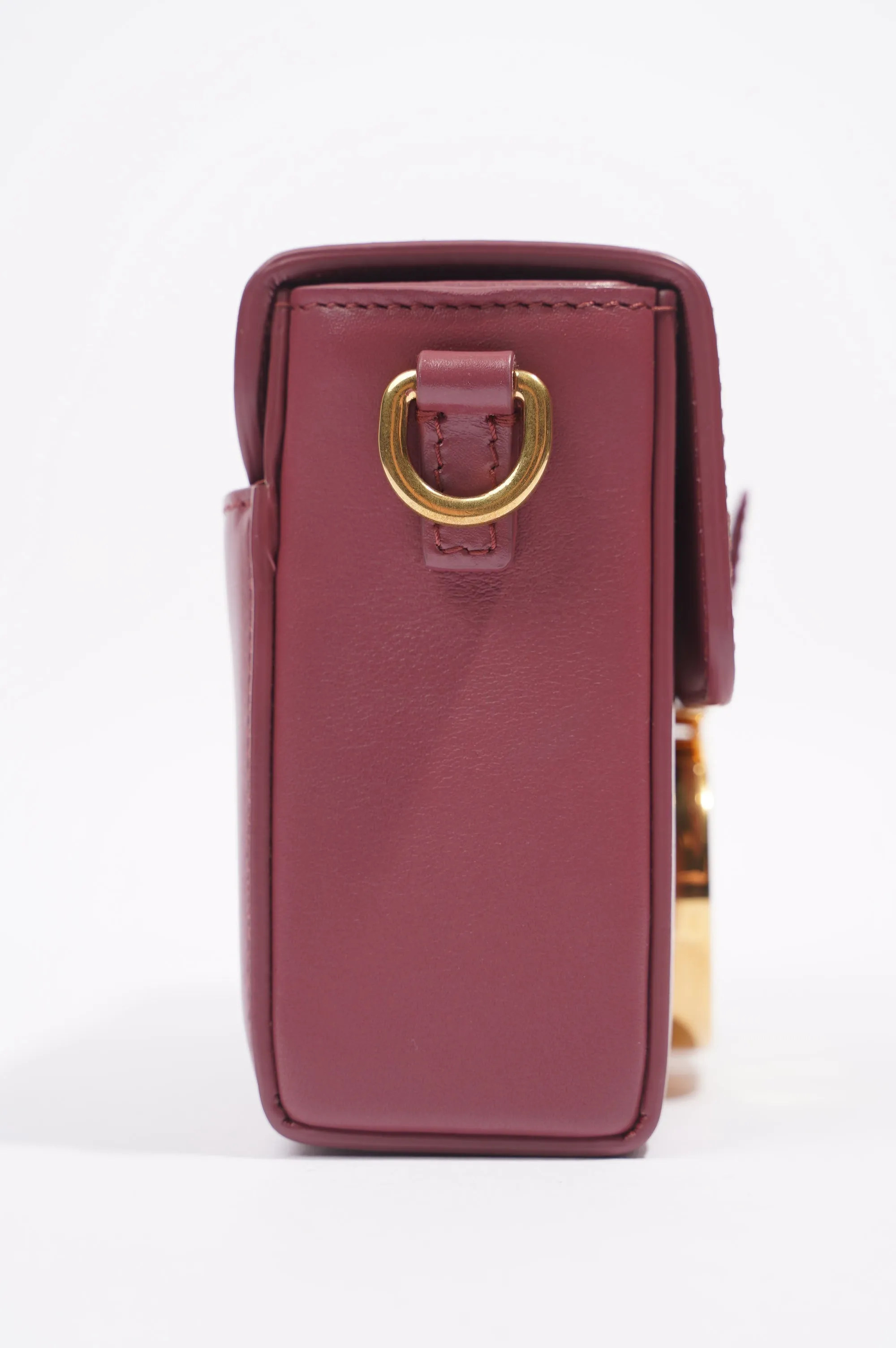 Christian Dior 30 Motaigne Box Bag Grape Leather