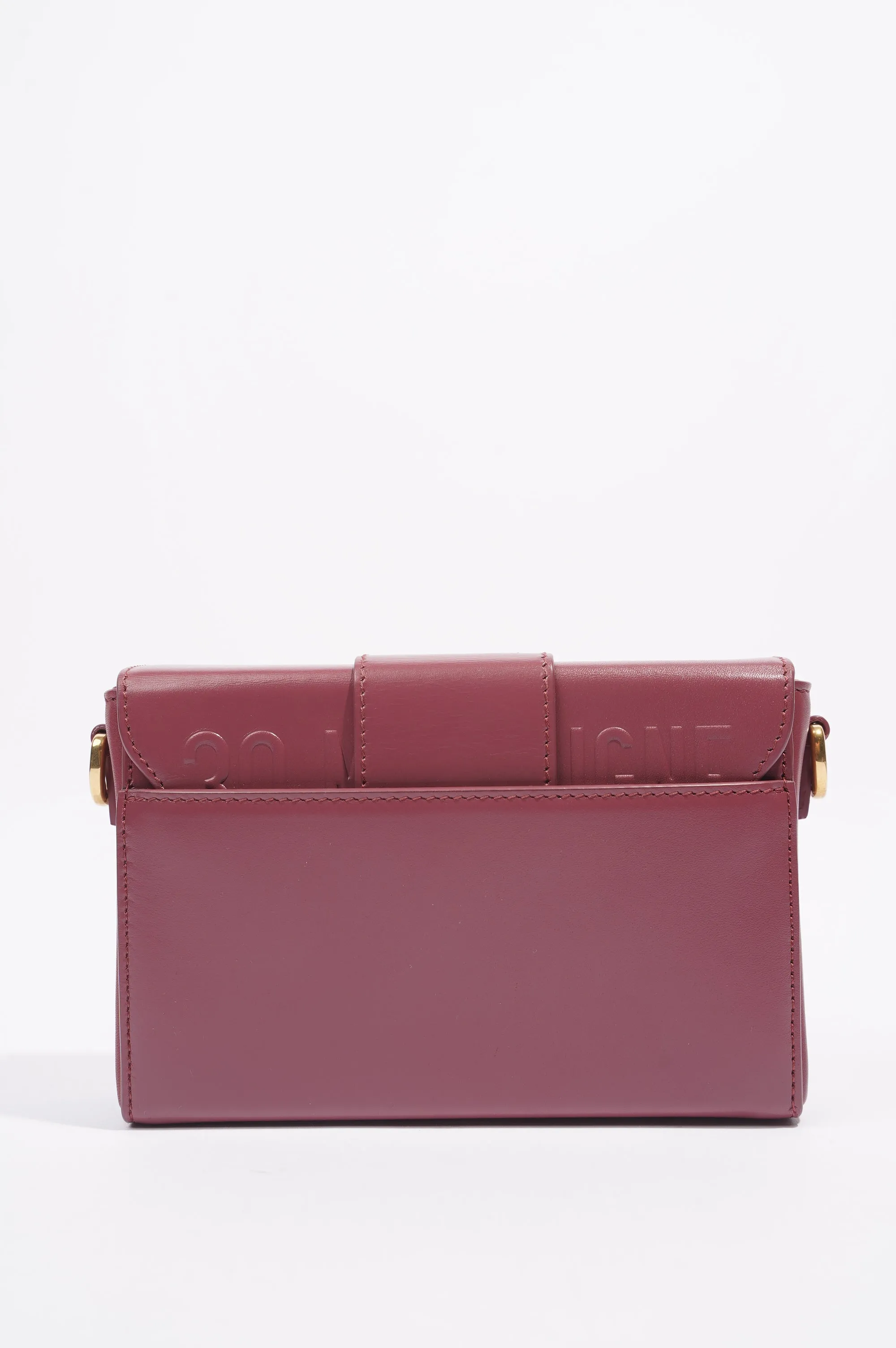 Christian Dior 30 Motaigne Box Bag Grape Leather