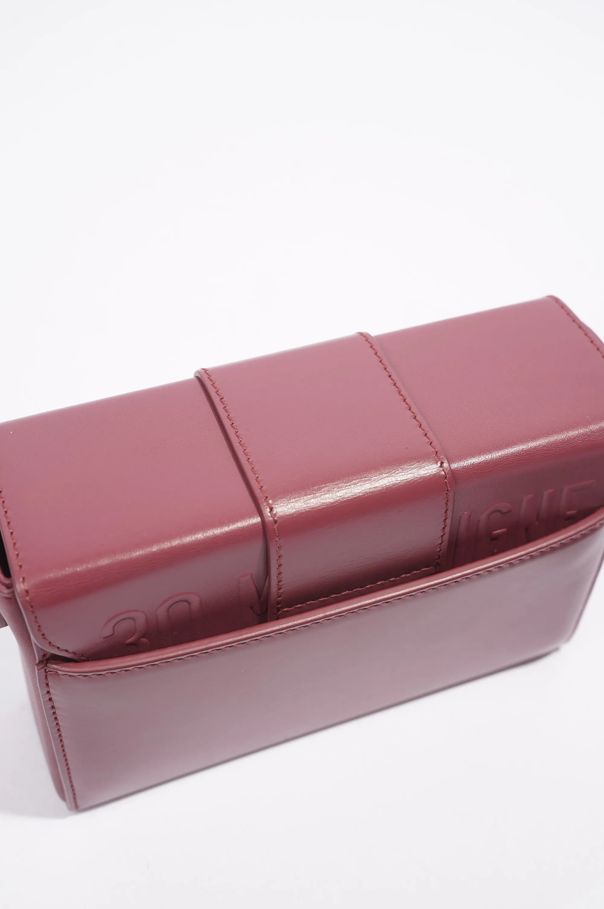 Christian Dior 30 Motaigne Box Bag Grape Leather