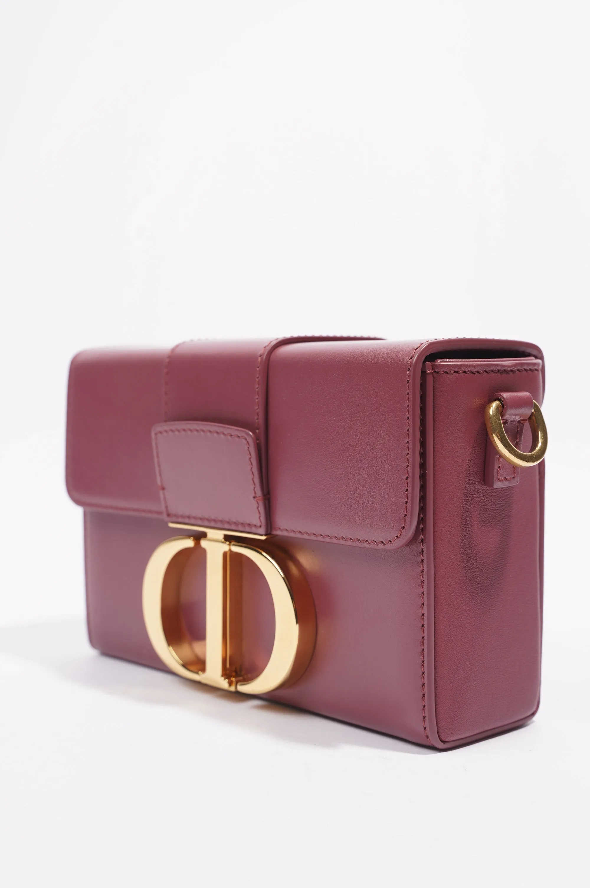 Christian Dior 30 Motaigne Box Bag Grape Leather