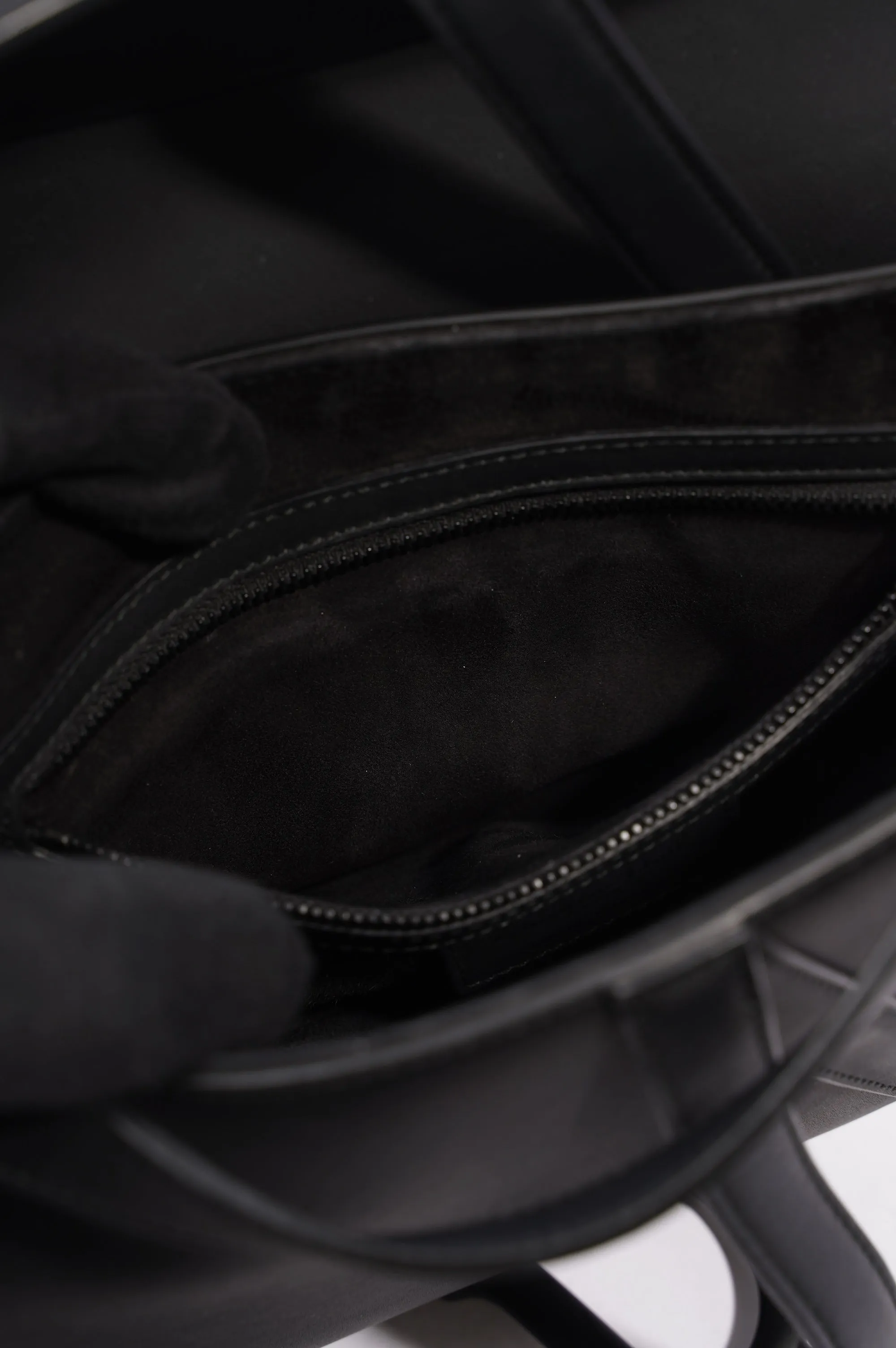 Christian Dior Ultra Matte Saddle Black Leather