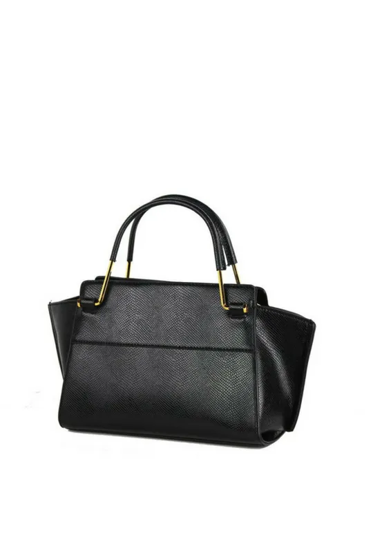 CROC STRUCTURED SACHET BAG