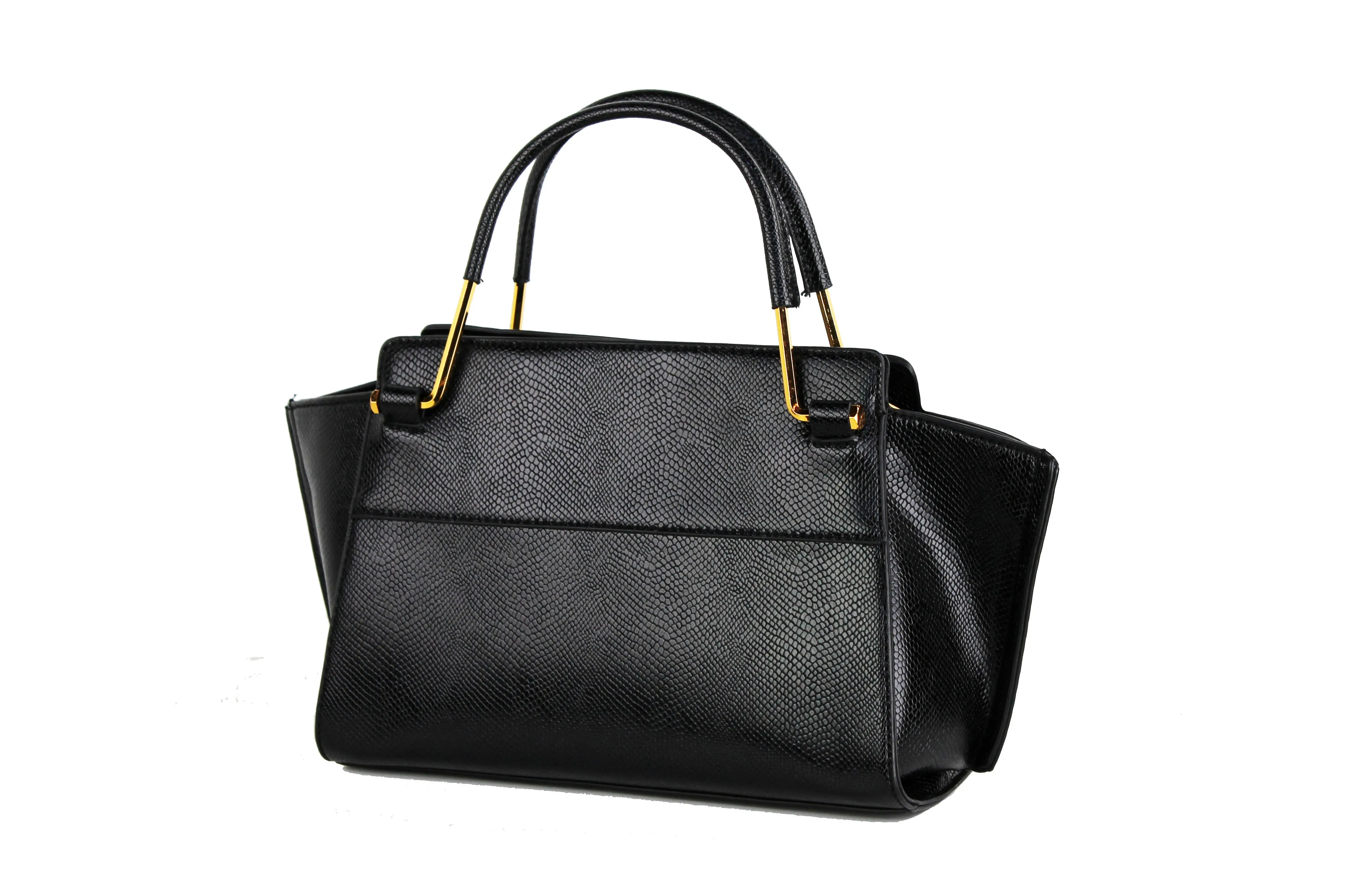CROC STRUCTURED SACHET BAG