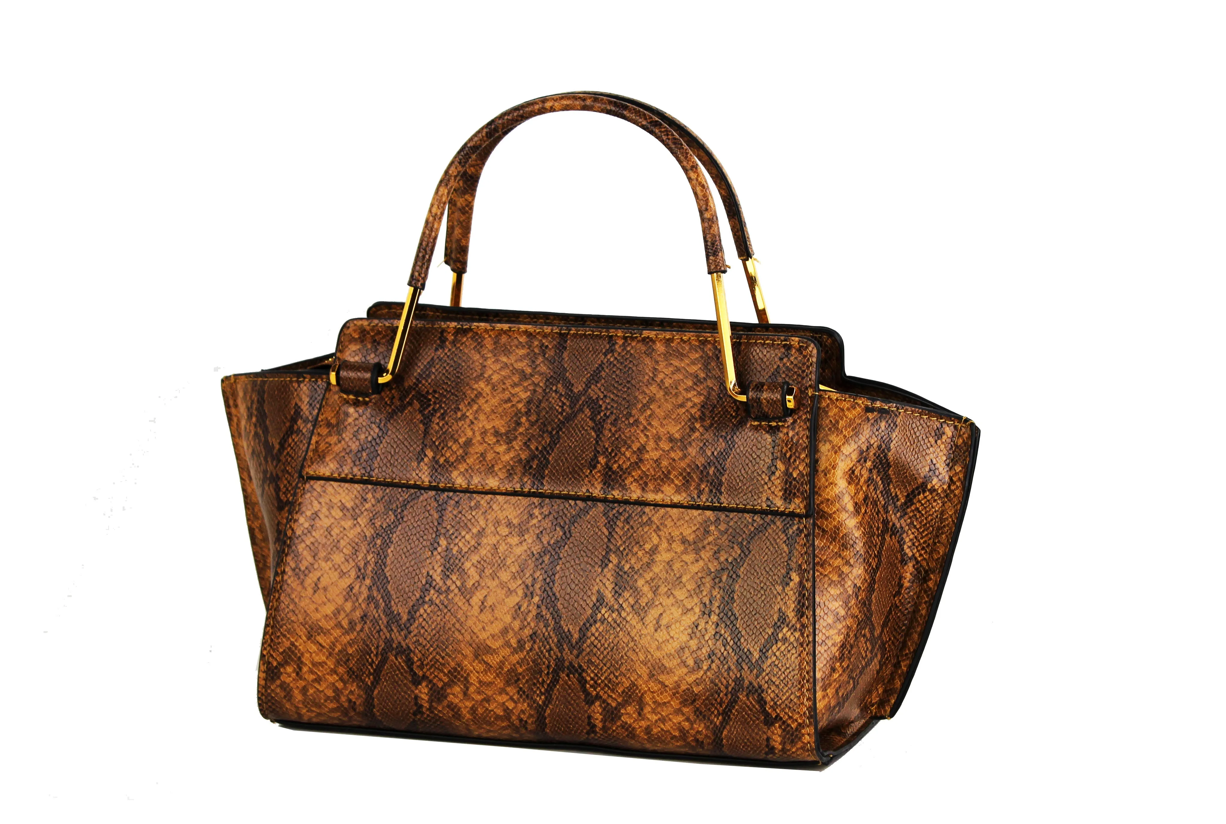 CROC STRUCTURED SACHET BAG