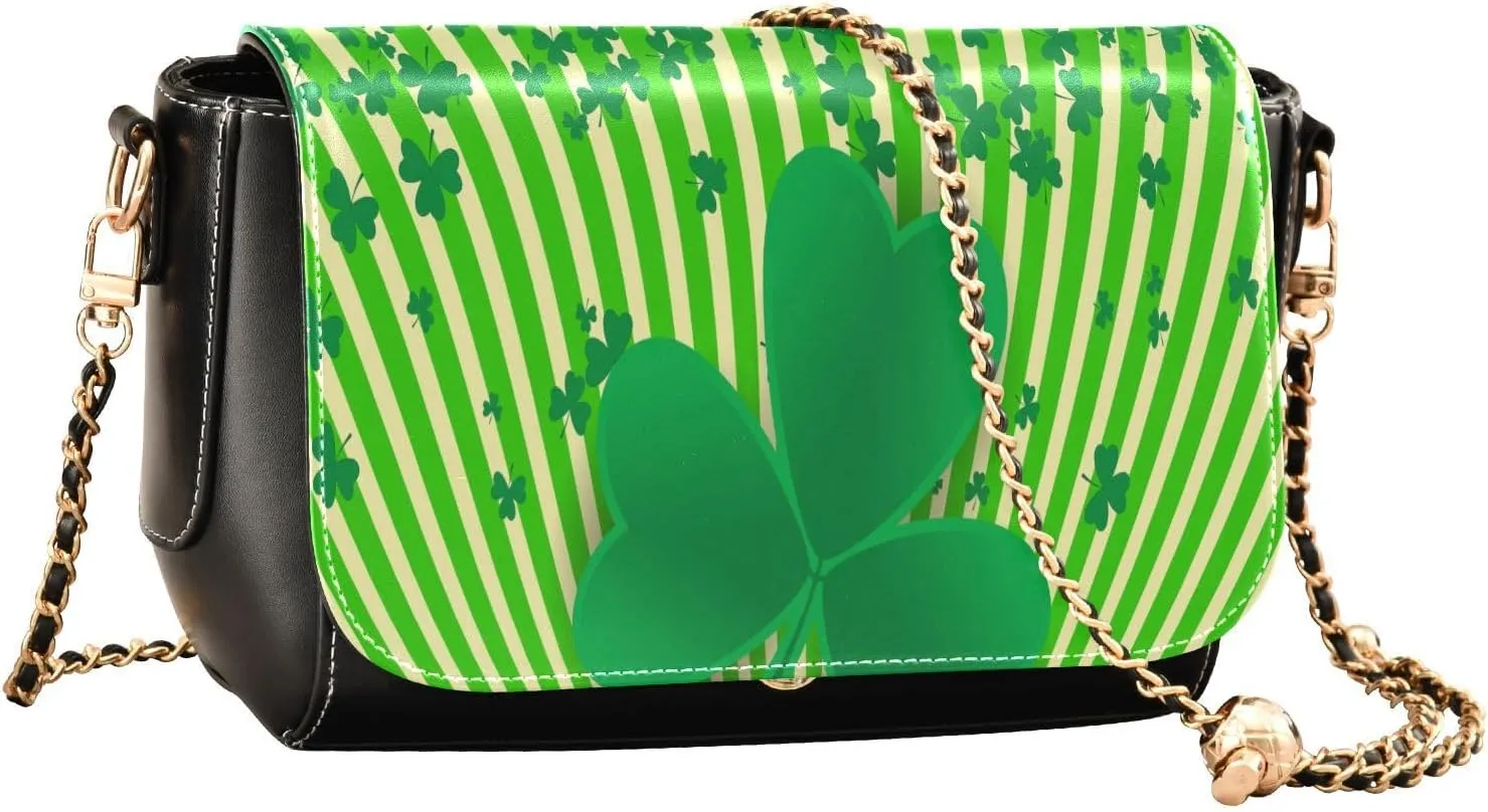 Crossbody Bags for Women Trendy Women's Black Shoulder Bag Small PU Leather Flap Cross Body Bag Handbags