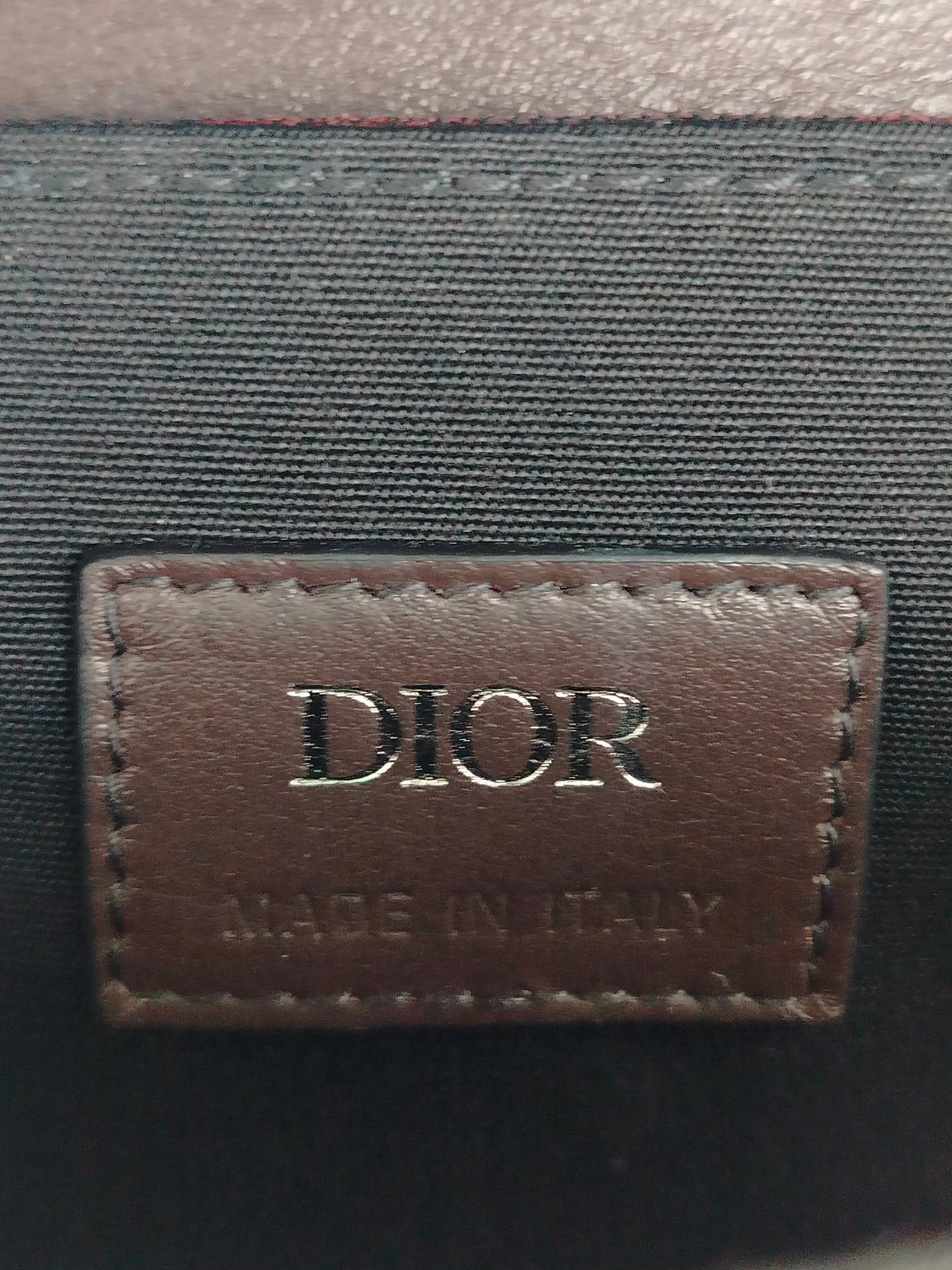 DIOR Dior X Peter Doig Brown Shoulder Bag