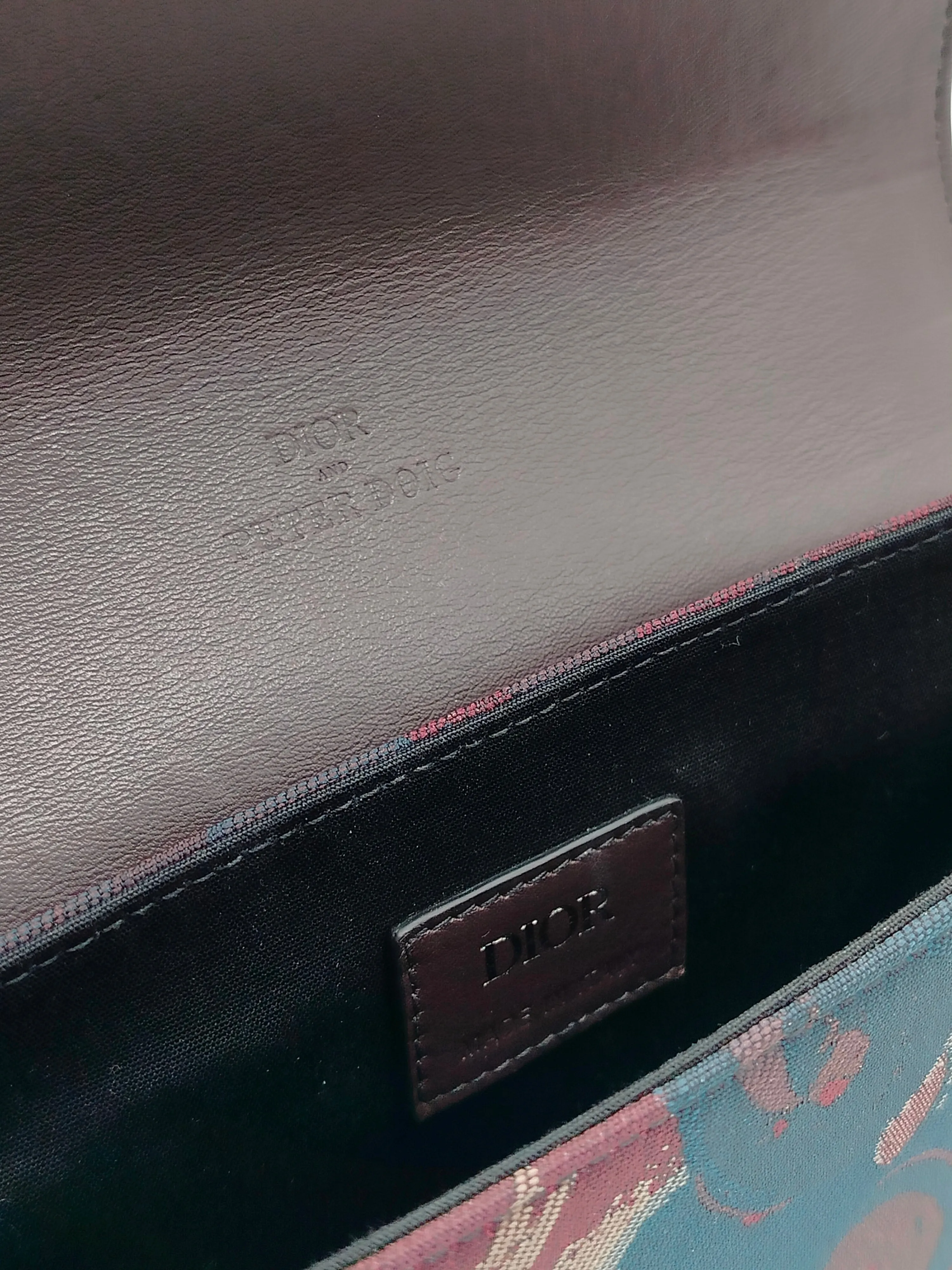 DIOR Dior X Peter Doig Brown Shoulder Bag
