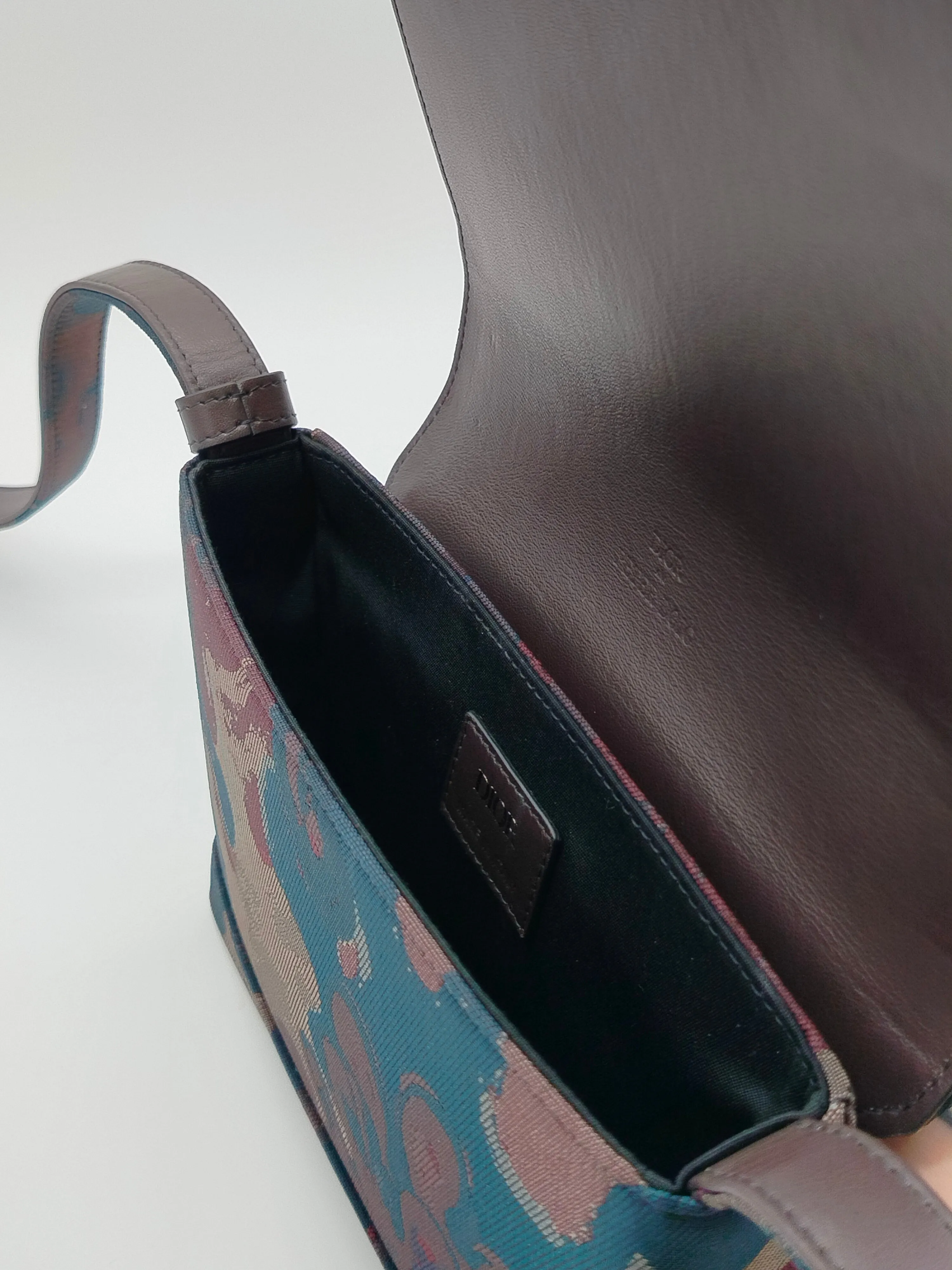 DIOR Dior X Peter Doig Brown Shoulder Bag