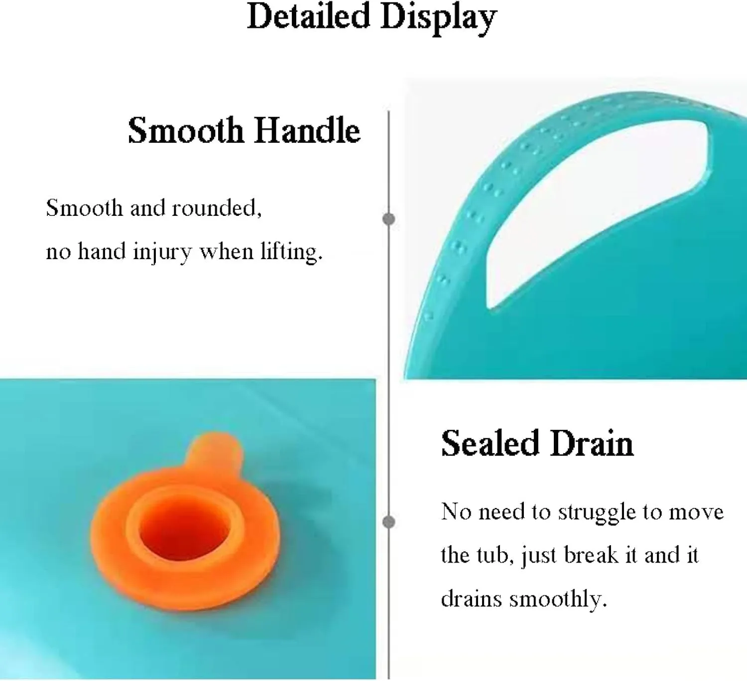 Extra Large Children's Bath Bucket, Dirty Clothes Basket, Storage Basket, Toy Storage Bucket, Laundry Bucket, Soft Plastic Household Clothes Basket