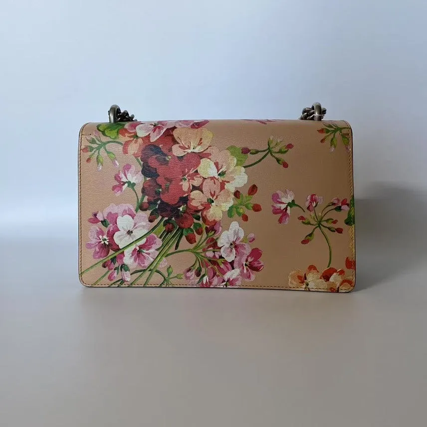 Gucci Dionysus Floral Beige Shoulder Bag