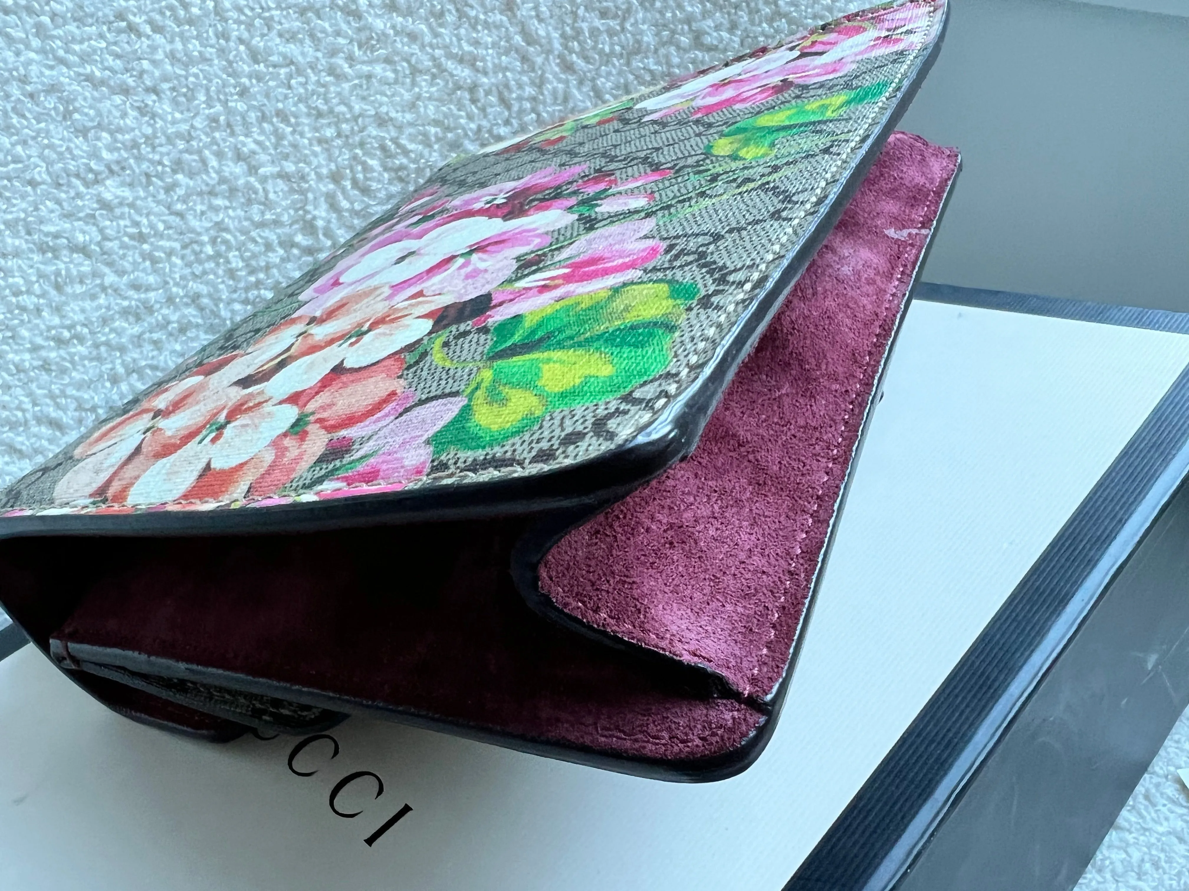 Gucci Dionysus GG Blooms Mini Shoulder Bag (RRP £1,700)