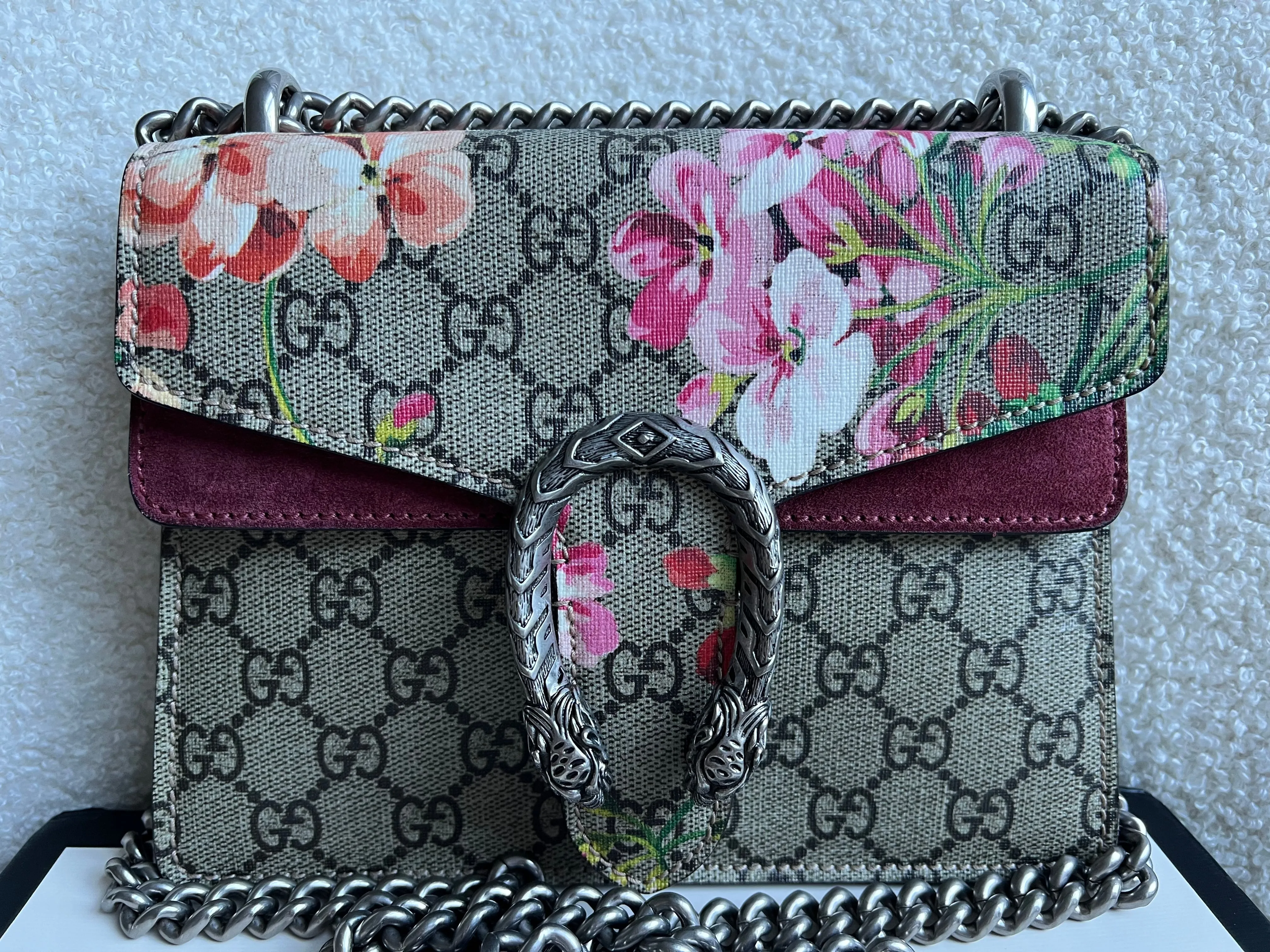Gucci Dionysus GG Blooms Mini Shoulder Bag (RRP £1,700)