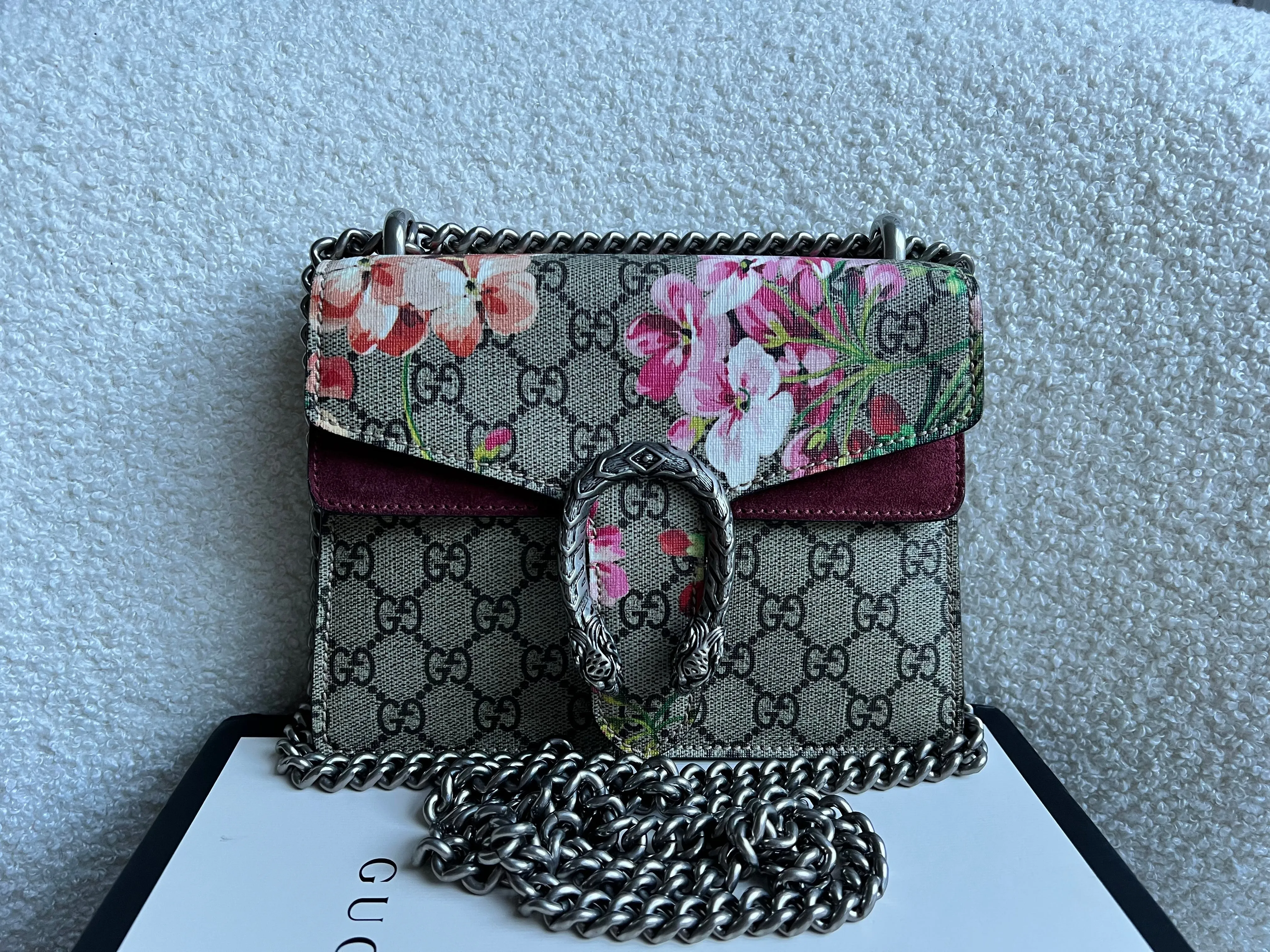Gucci Dionysus GG Blooms Mini Shoulder Bag (RRP £1,700)