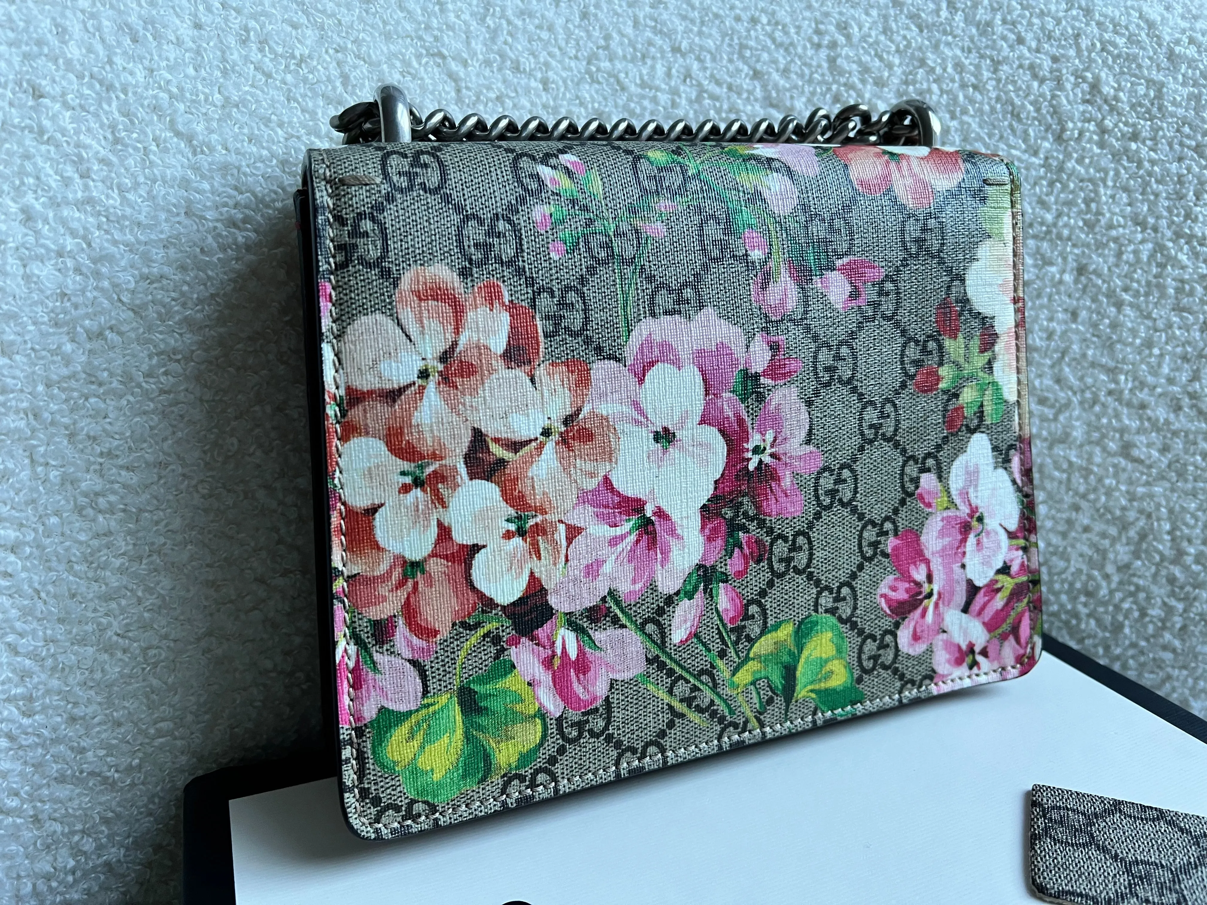 Gucci Dionysus GG Blooms Mini Shoulder Bag (RRP £1,700)
