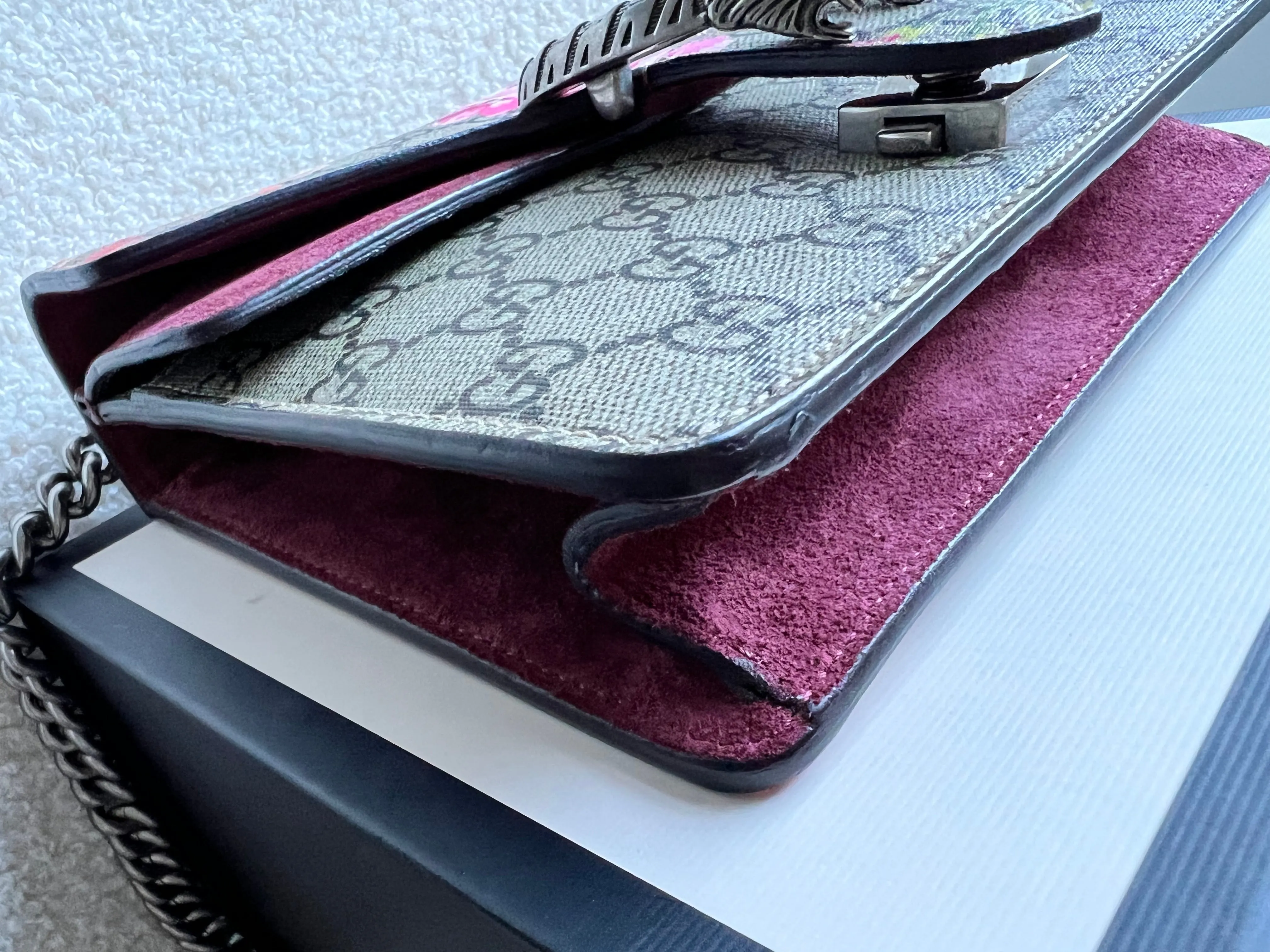 Gucci Dionysus GG Blooms Mini Shoulder Bag (RRP £1,700)