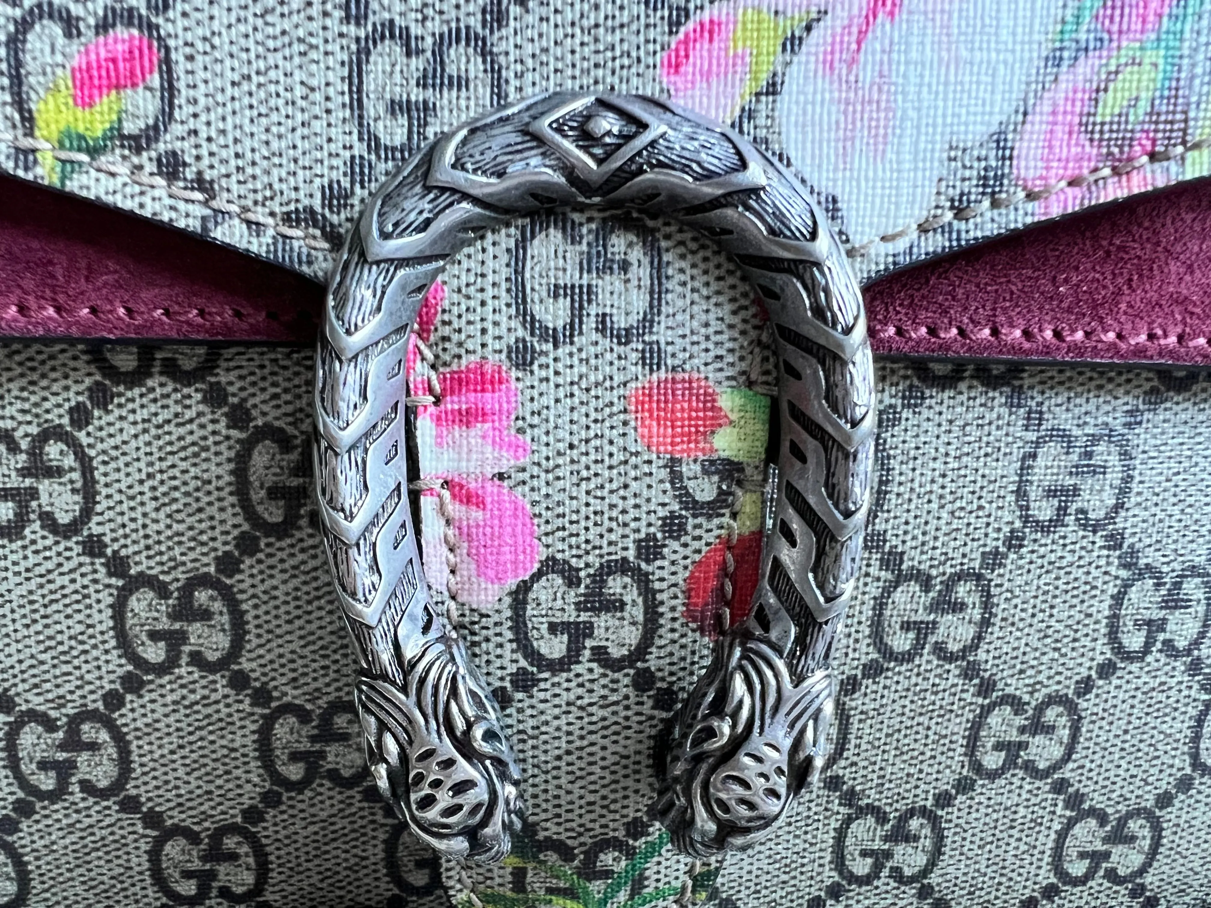 Gucci Dionysus GG Blooms Mini Shoulder Bag (RRP £1,700)