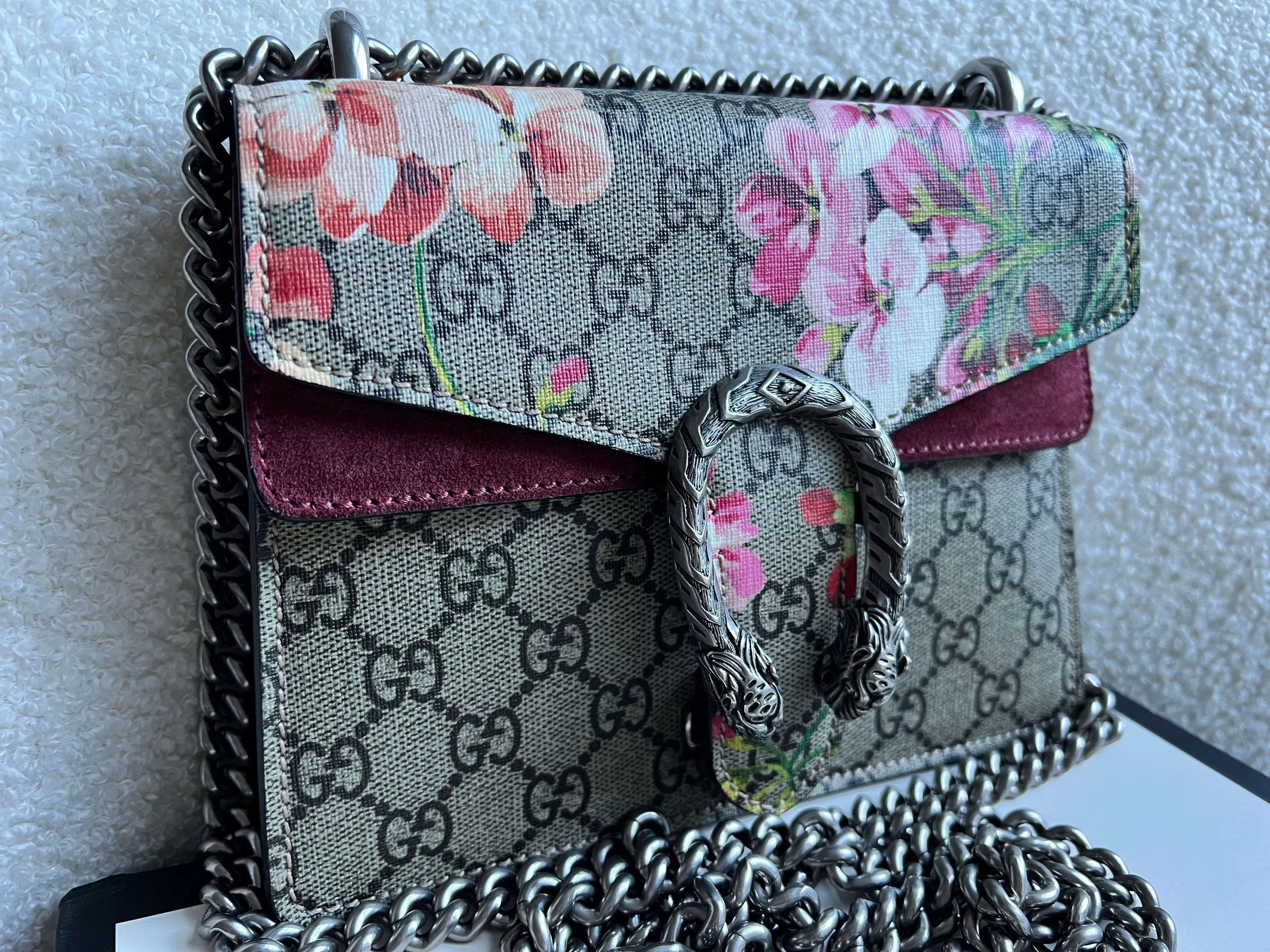 Gucci Dionysus GG Blooms Mini Shoulder Bag (RRP £1,700)