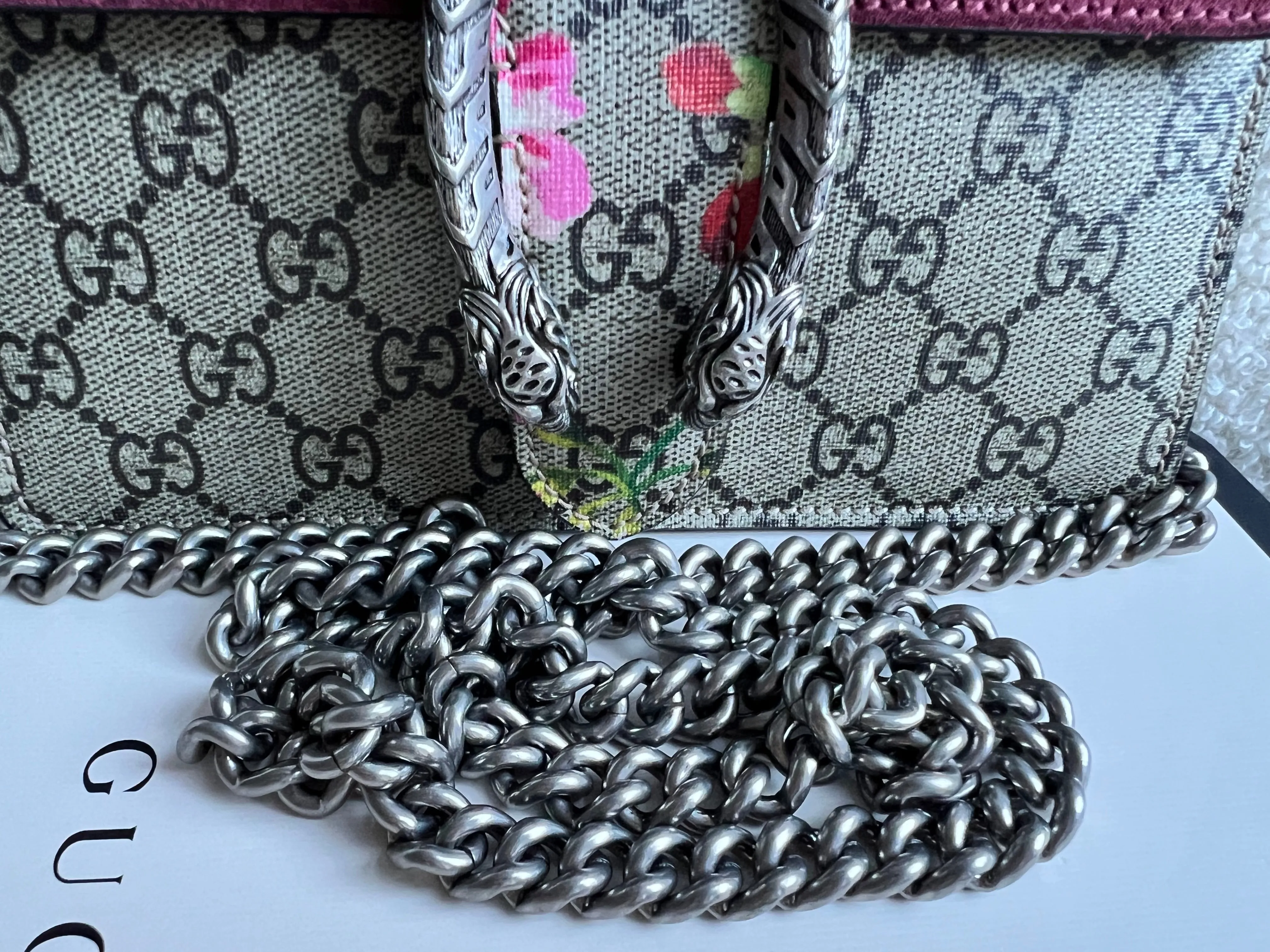 Gucci Dionysus GG Blooms Mini Shoulder Bag (RRP £1,700)
