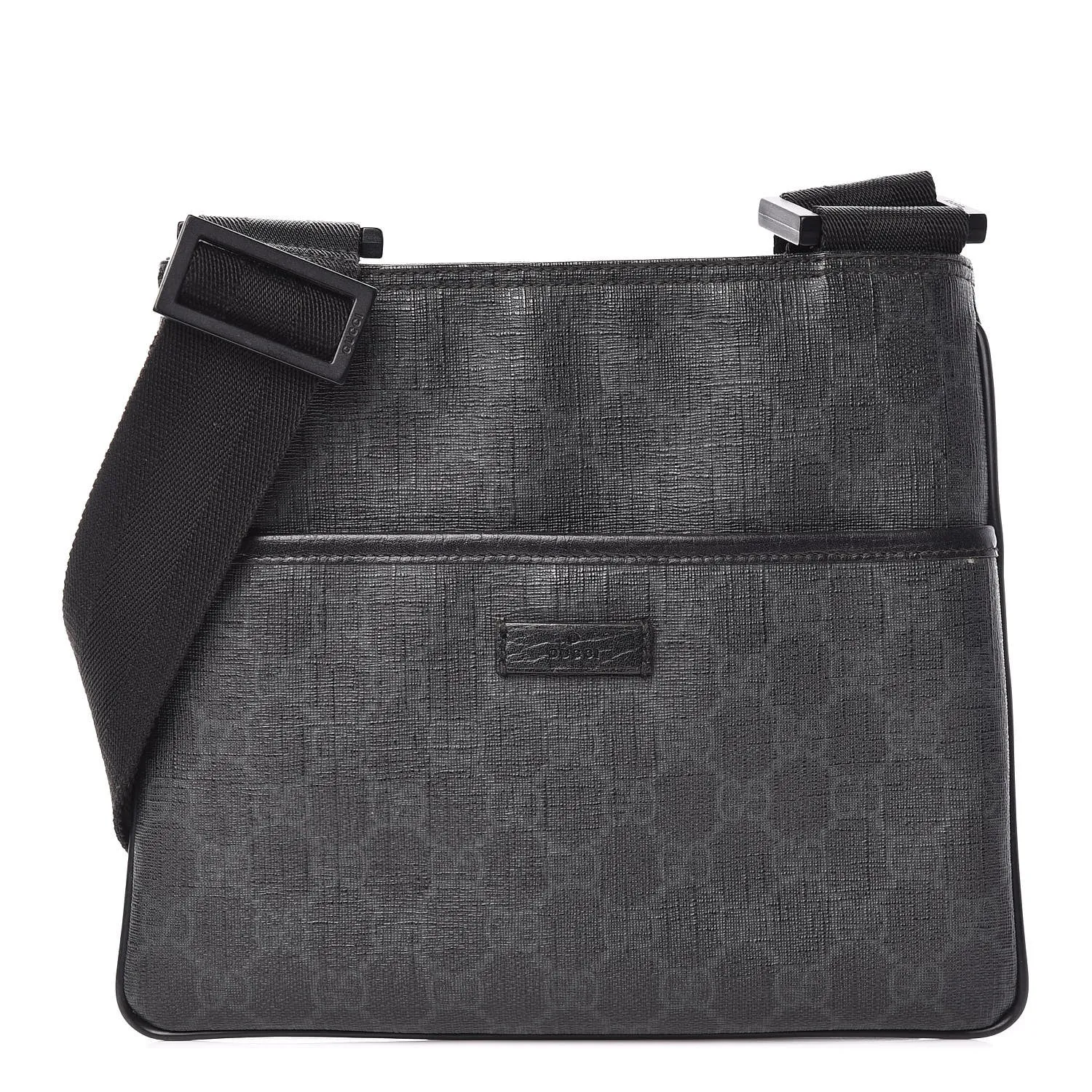 GUCCI GG SUPREME MONOGRAM MESSENGER BAG