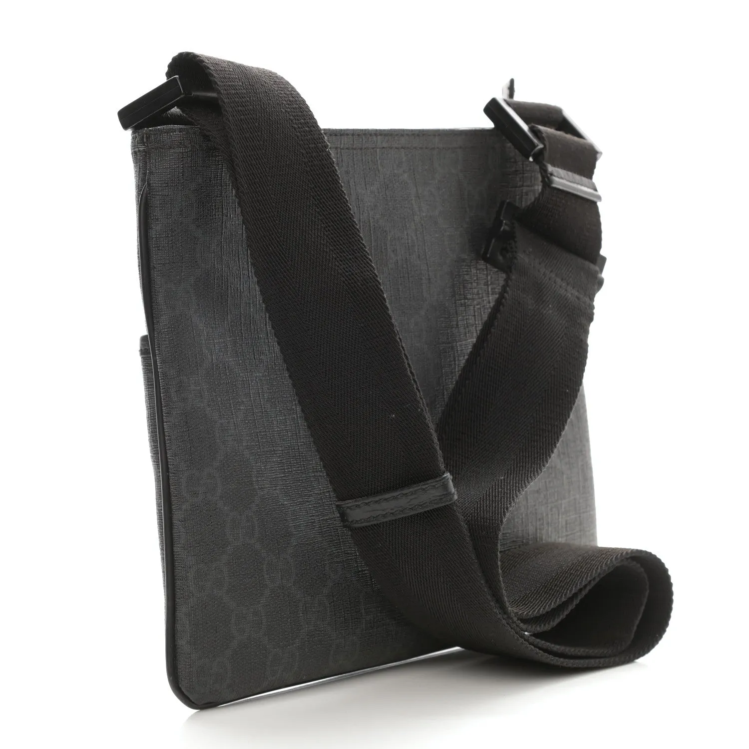 GUCCI GG SUPREME MONOGRAM MESSENGER BAG