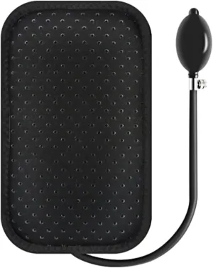 Inflatable Lumbar Support Pillow for Bed, Chair, Car, Home Use, Airbag Waist Brace Lumbar Traction Air Belt Insert Attachment for Lower Back Relief, w/Air Pump