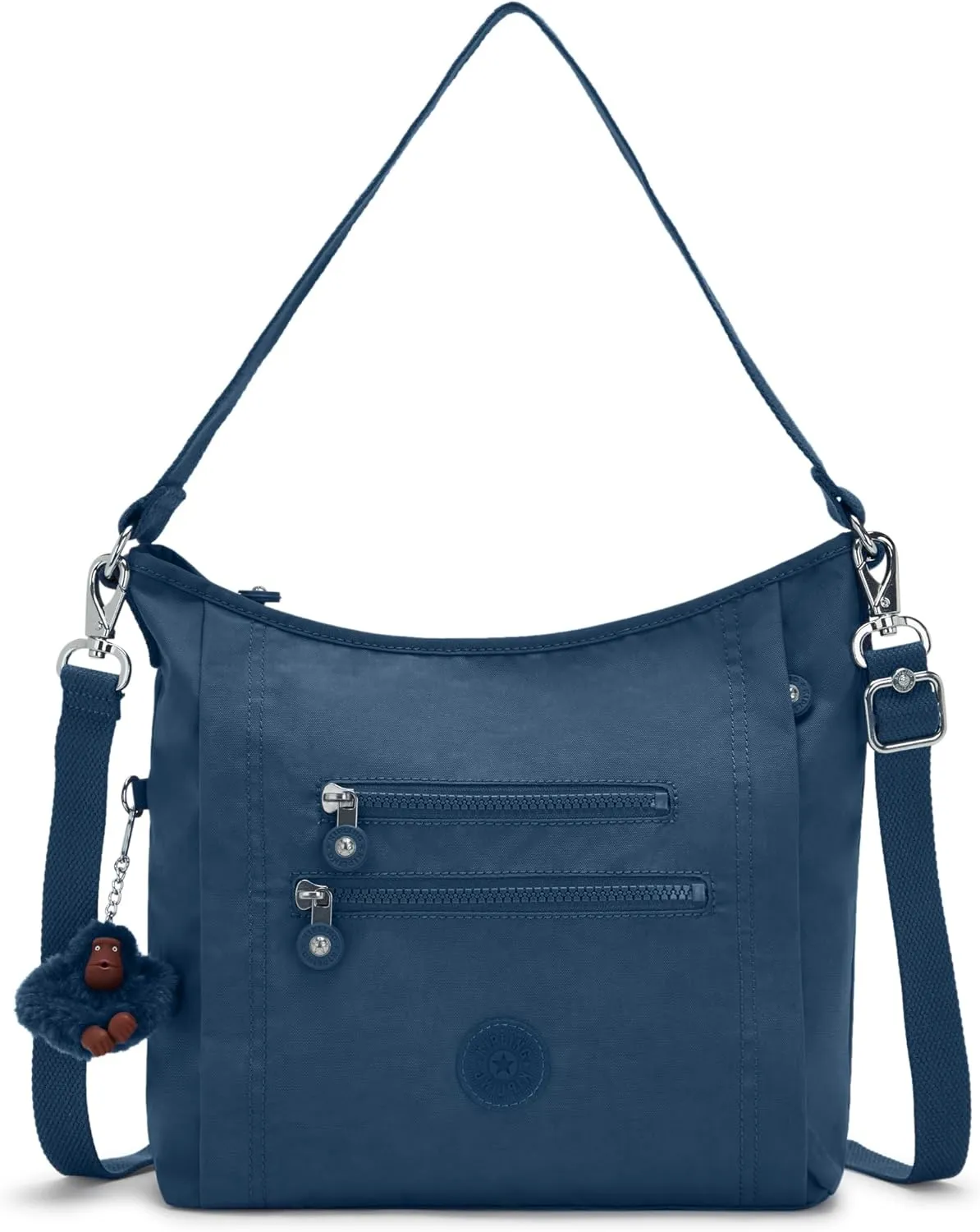 Kipling Women's Belammie Handbag, Organize Accessories, Spacious Interior, Removable Shoulder Strap, Travel Bag