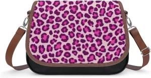 Large Crossbody Bag Travel Fashion Shoulder Bag Waterproof Leather Purse