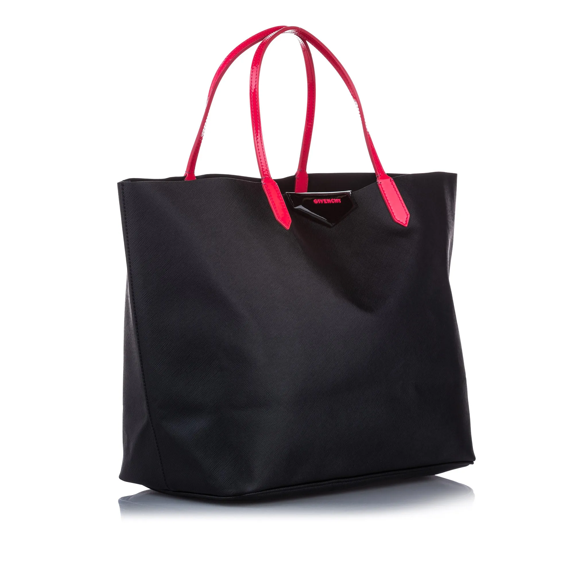Large Leather Antigona Tote Bag