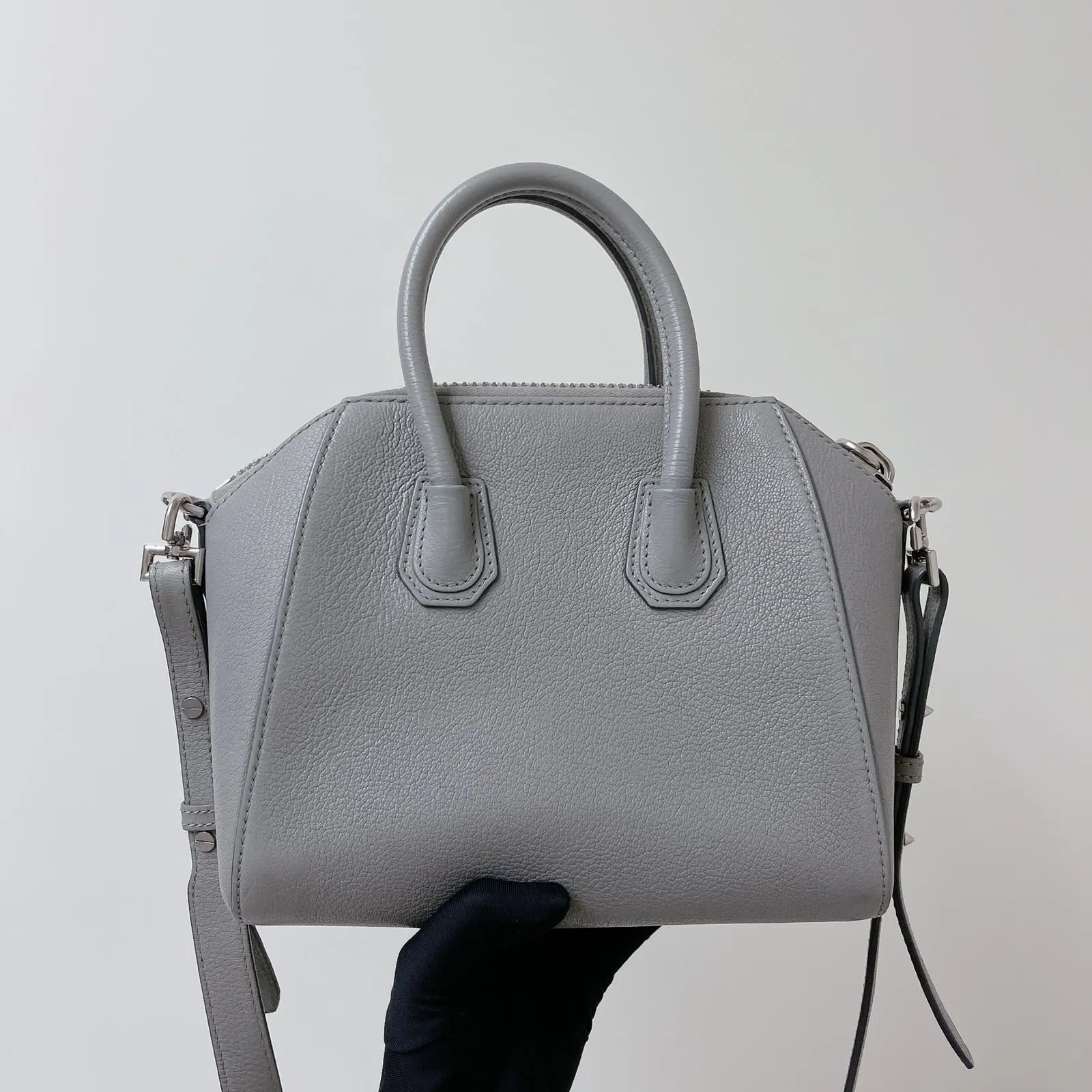 Mini Antigona Bag Grey
