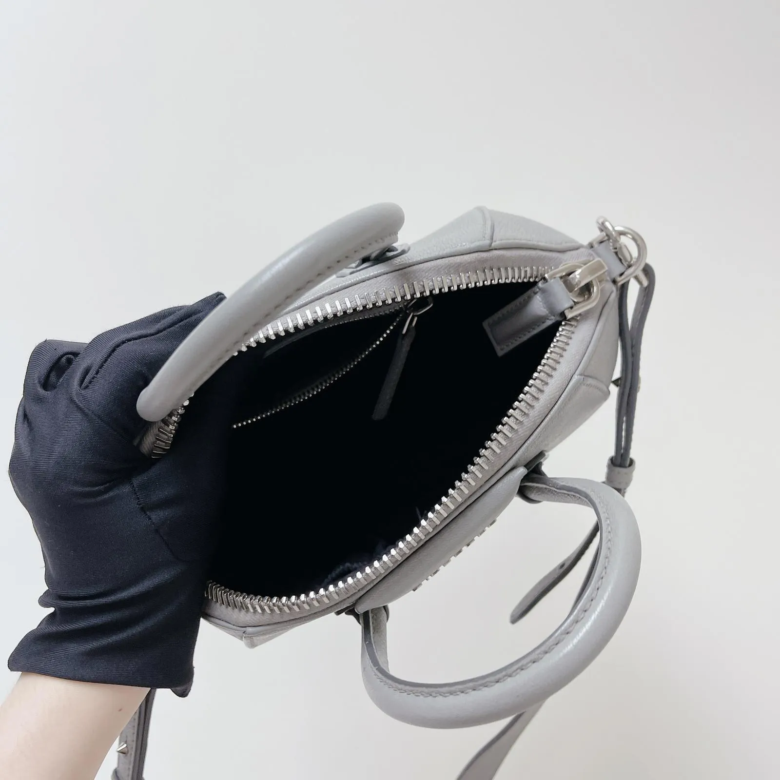 Mini Antigona Bag Grey