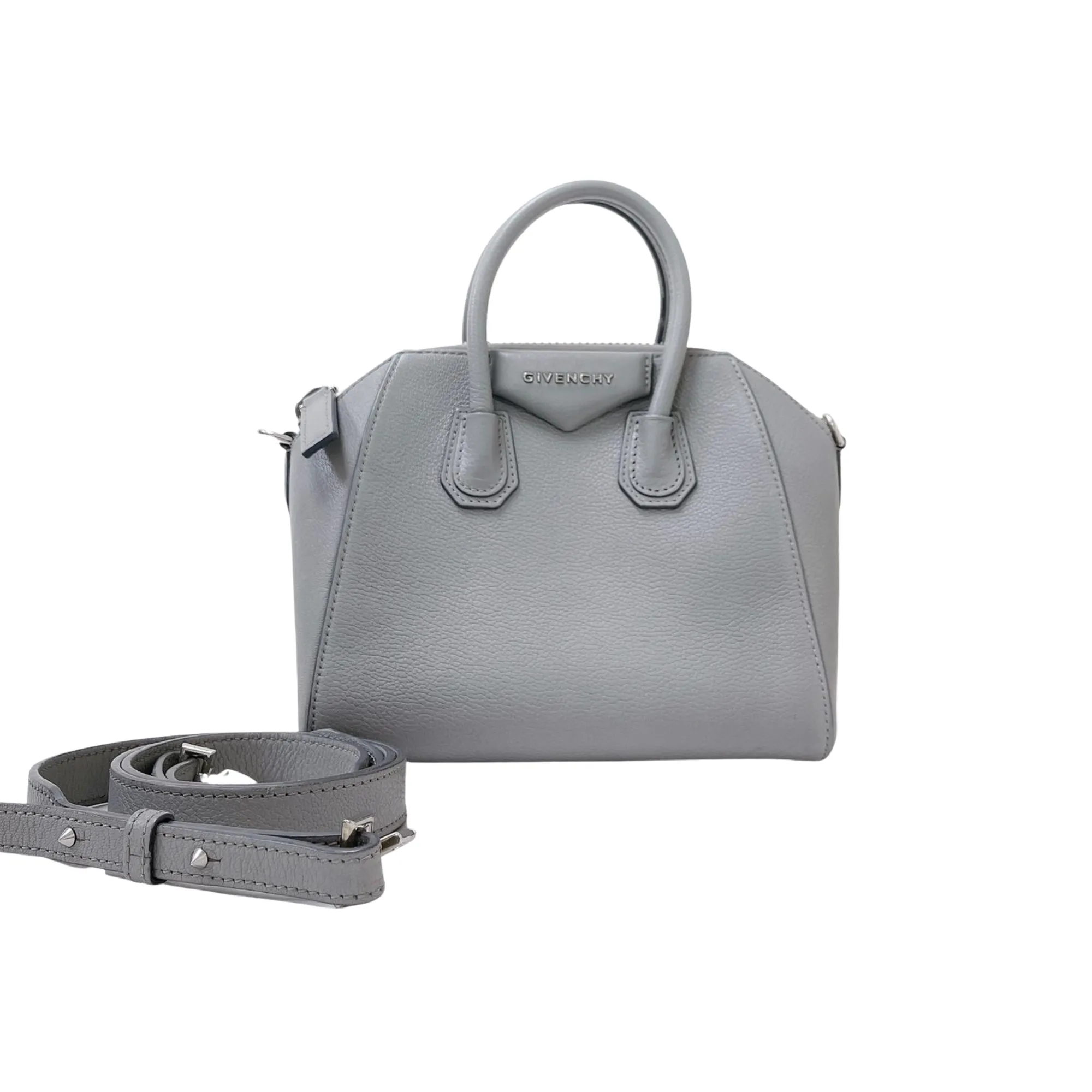 Mini Antigona Bag Grey