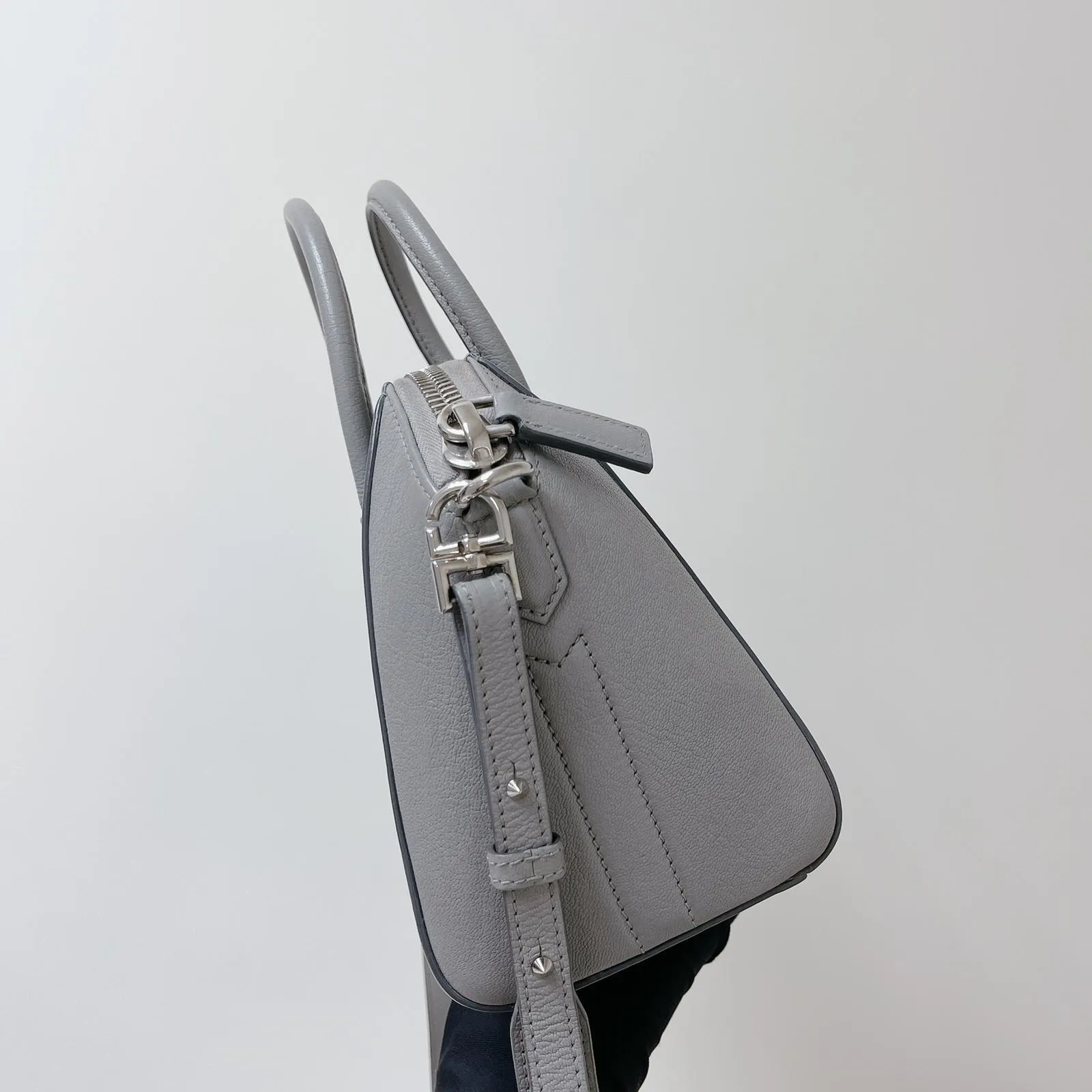 Mini Antigona Bag Grey