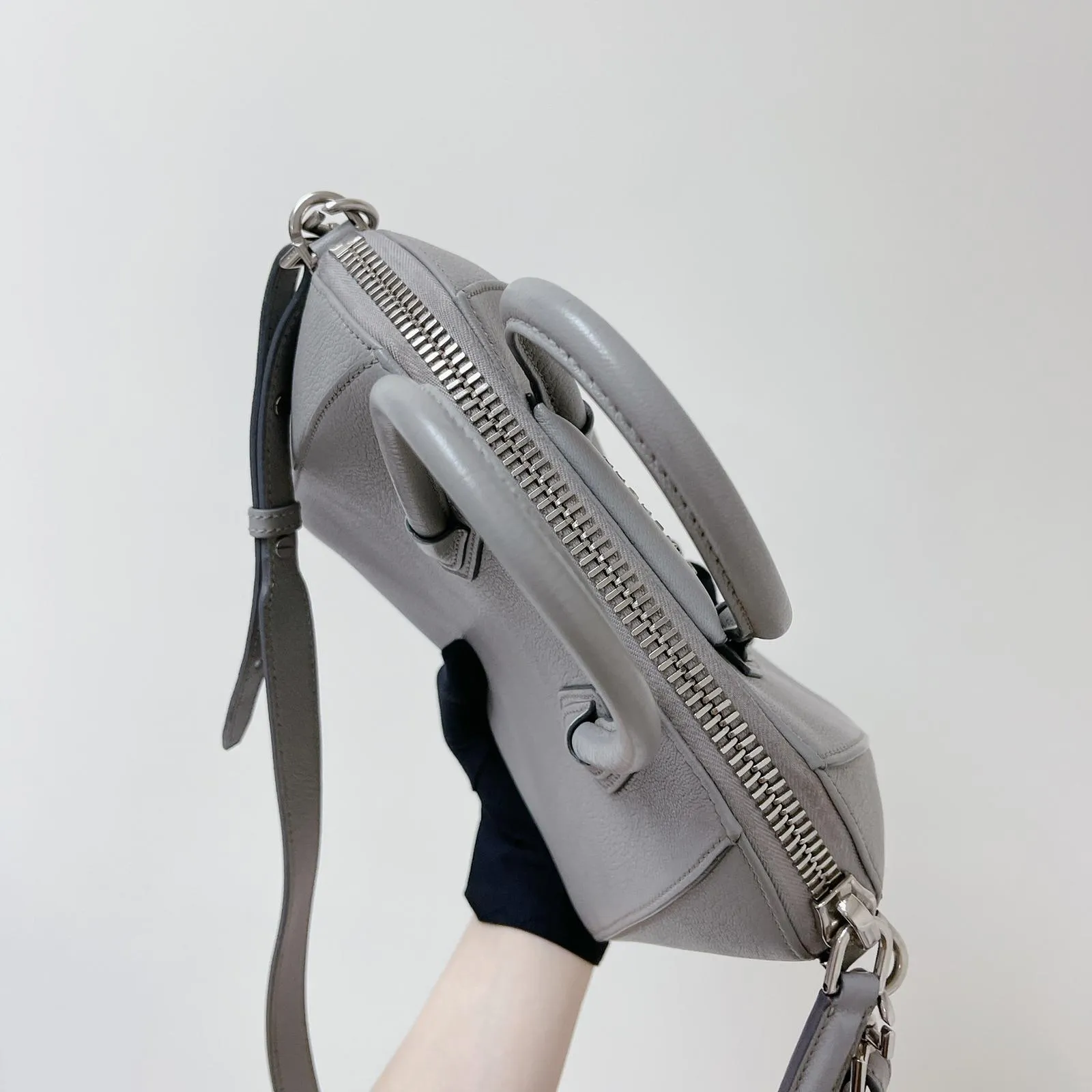 Mini Antigona Bag Grey