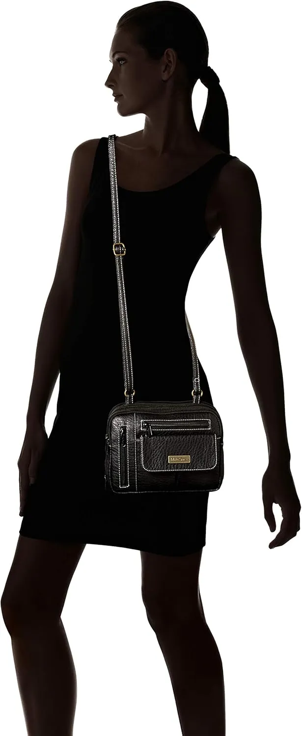 MultiSac Zippy Triple Compartment Crossbody Bag