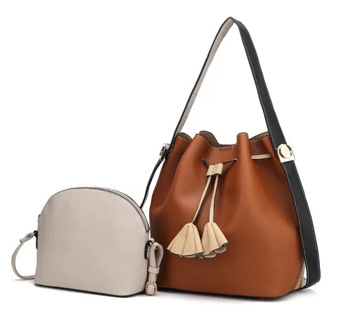 Nataliya Bucket Shoulder Handbag