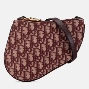 Oblique Saddle Trio Pouch Bag