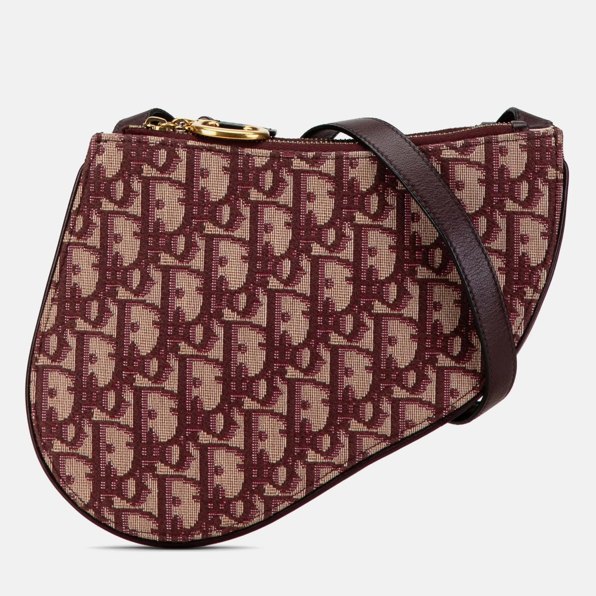 Oblique Saddle Trio Pouch Bag